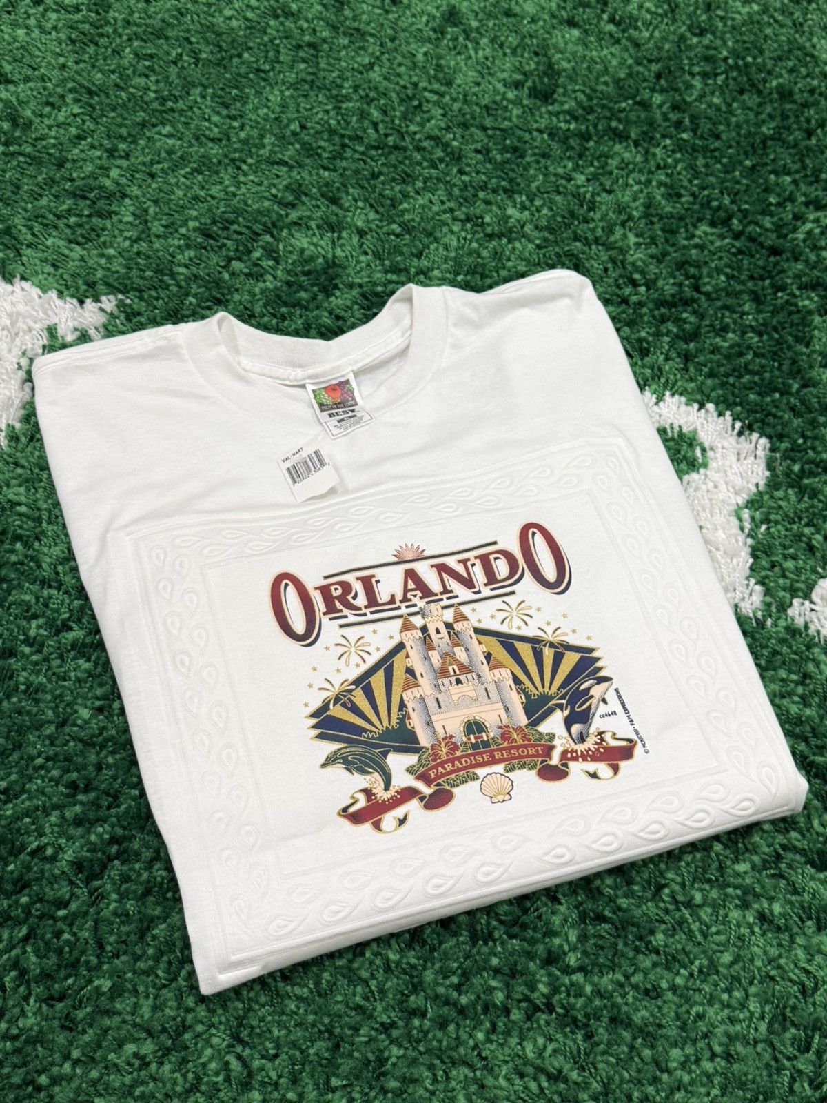 Fruit Of The Loom × Vintage × Walmart Rare Deadstock Walmart Orlando Florida Tee Print Tee XL Size US XL / EU 56 / 4 - 1 Thumbnail