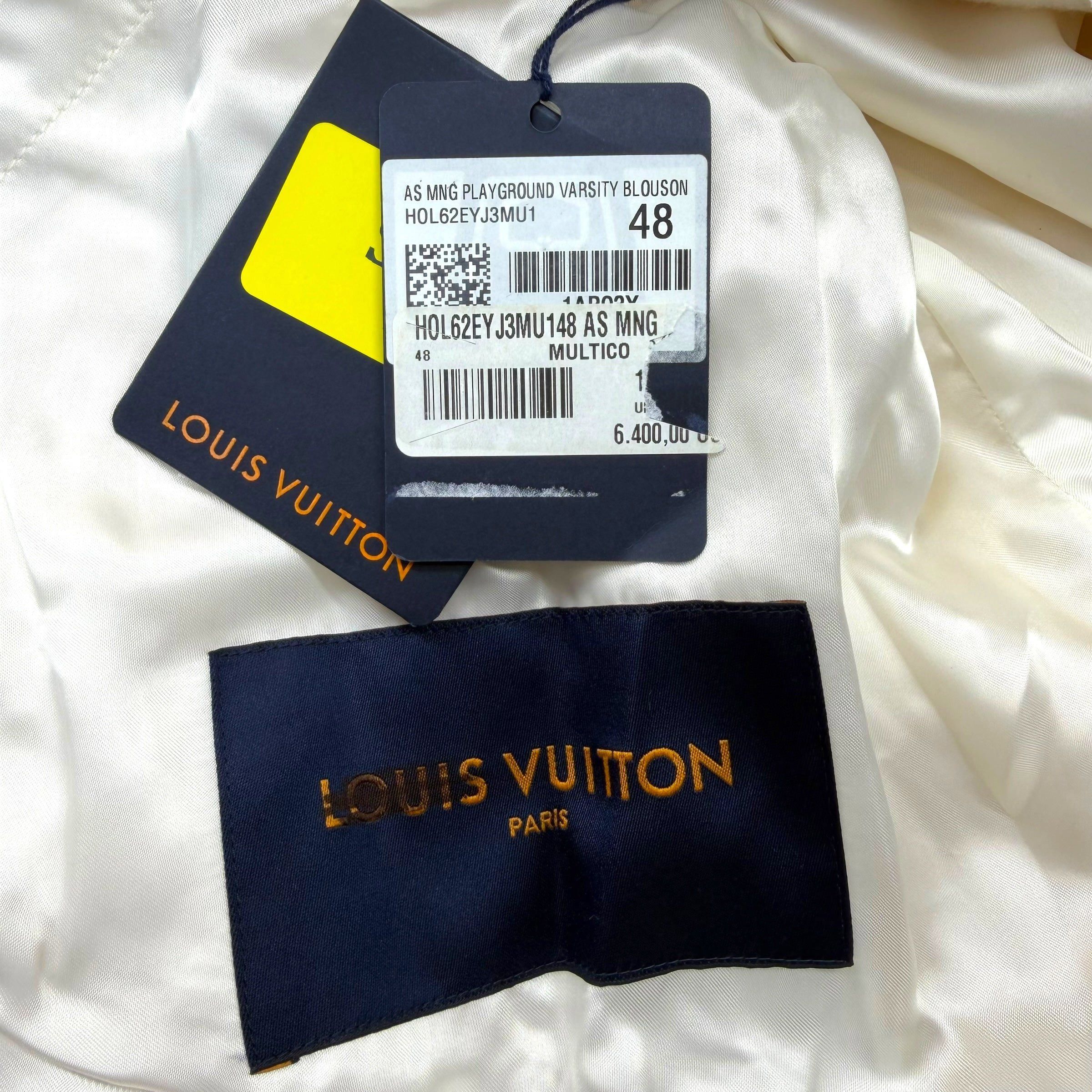 Louis Vuitton Louis Vuitton Monogram Playground Varsity Blouson 48 (M) Size US M / EU 48-50 / 2 - 8 Thumbnail