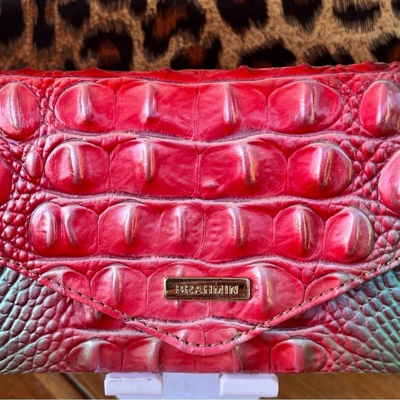 BRAHMIN Brahmin Moira Lakeridge Ombre Melboure Bag With Wallet Size ONE SIZE - 3 Thumbnail