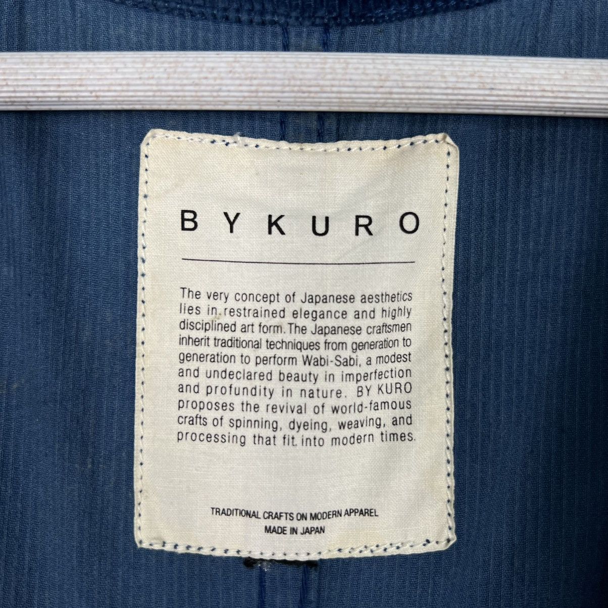KURO KURO CORDUROY MODERN INDIGO JACKET MADE IN JAPAN Size US S / EU 44-46 / 1 - 14 Thumbnail
