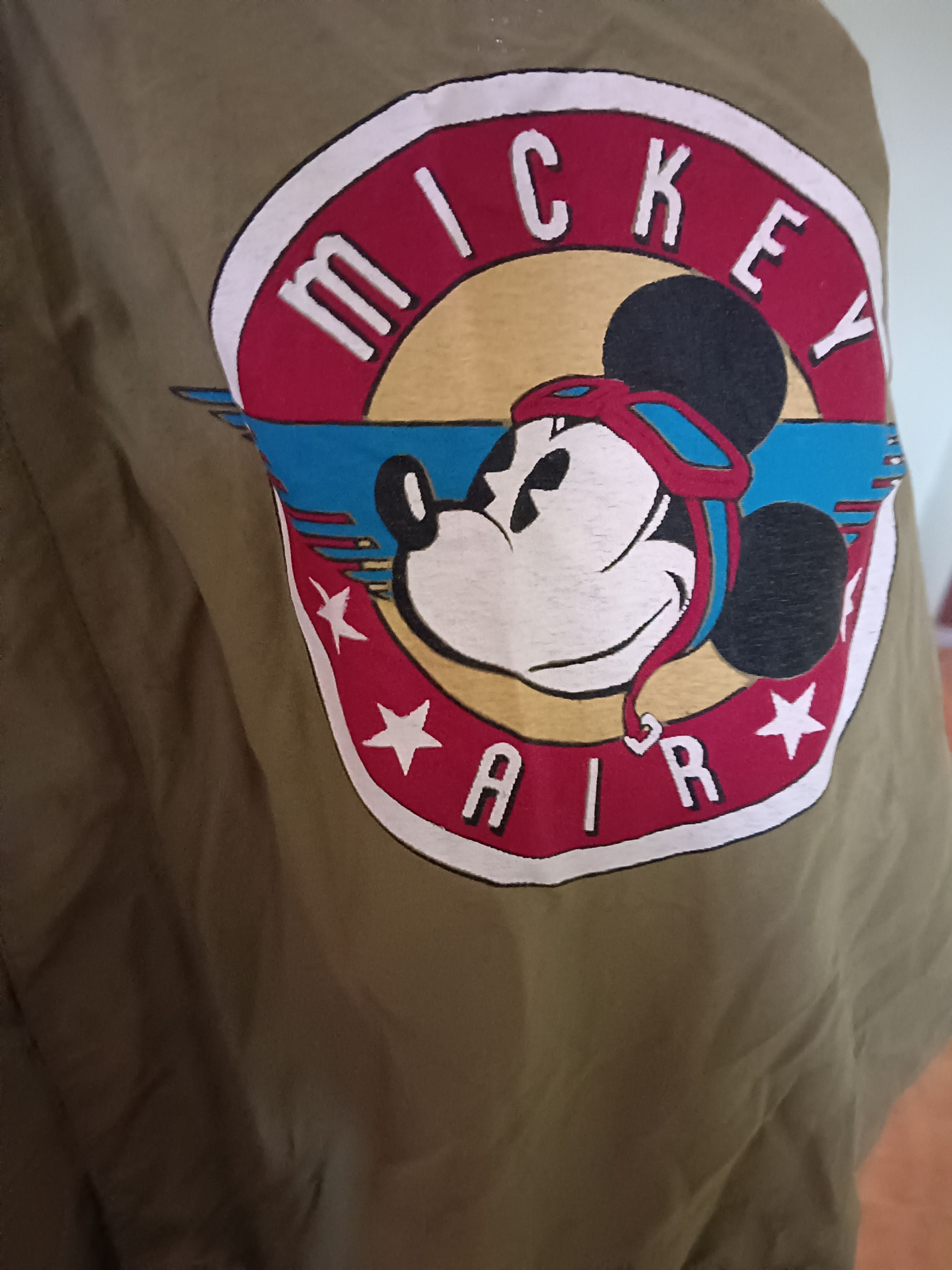 Cartoon Network Vtg Mickey Mouse Air Windbreaker Bomber Jacket Size US M / EU 48-50 / 2 - 7 Thumbnail