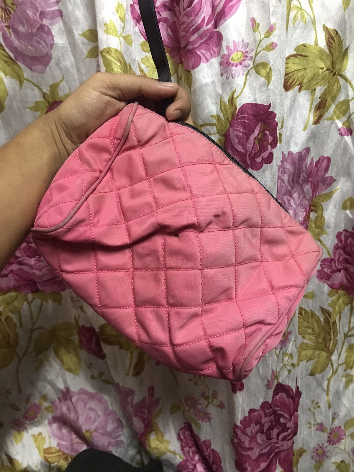 Prada Authentic Prada Pink Pouch/Cluct Size ONE SIZE - 2 Thumbnail