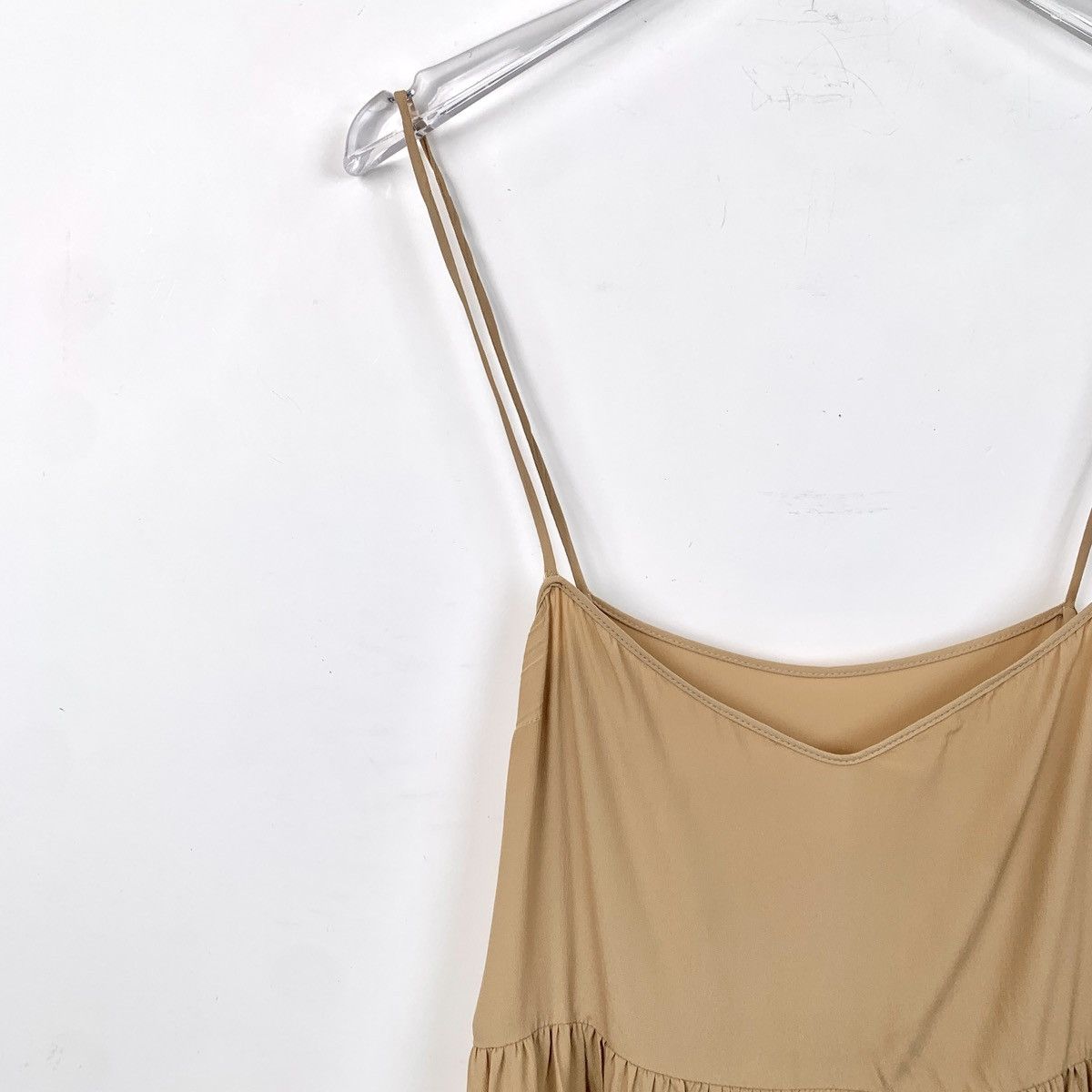 Gucci Gucci Khaki Camisole Dress K26WX Size XS / US 0-2 / IT 36-38 - 3 Thumbnail