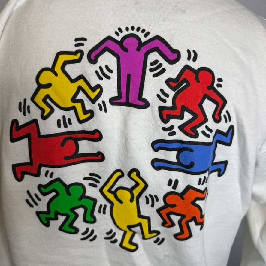 Keith Haring Keith Haring Hoodie Dancing Figures Graphic Art Large Size US L / EU 52-54 / 3 - 3 Thumbnail