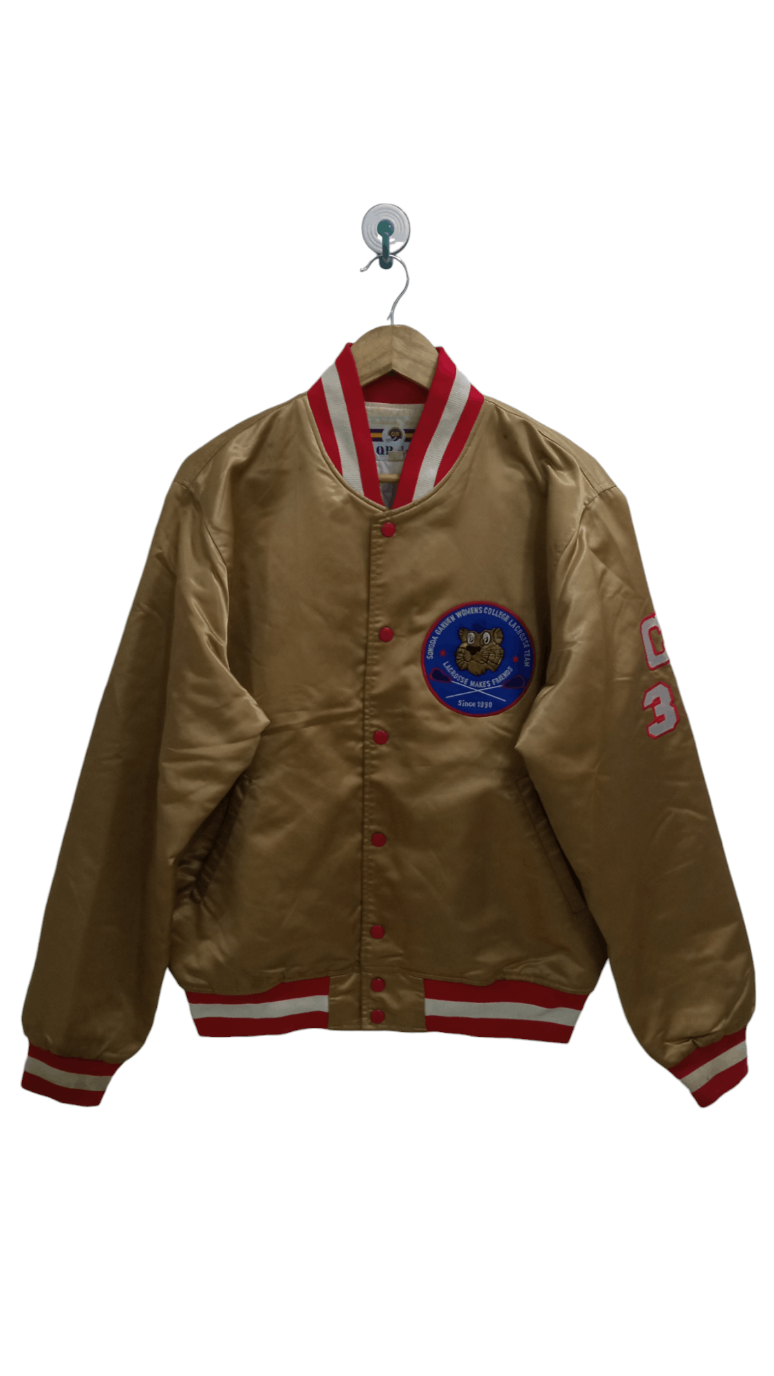 🔥🔥Vintage 90s QB Club Lacrosse Team SGWC Varsity Jacket