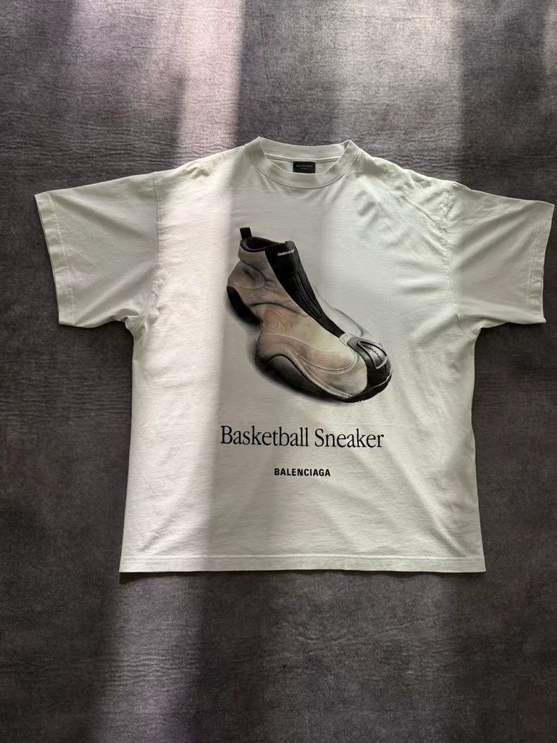 Balenciaga Balenciaga Spring and summer new basketball shoes Logo sho Size US S / EU 44-46 / 1 - 1 Thumbnail