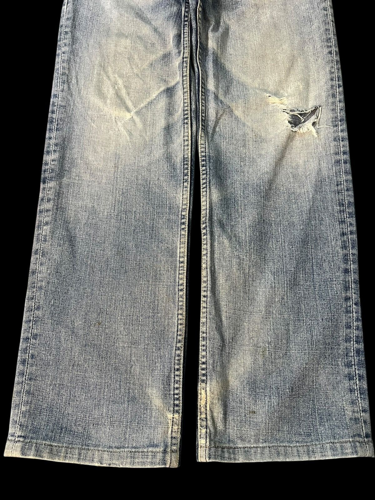 Levi's Vintage Levi’s 533 Distress Faded Denim Jean Size US 31 - 5 Thumbnail