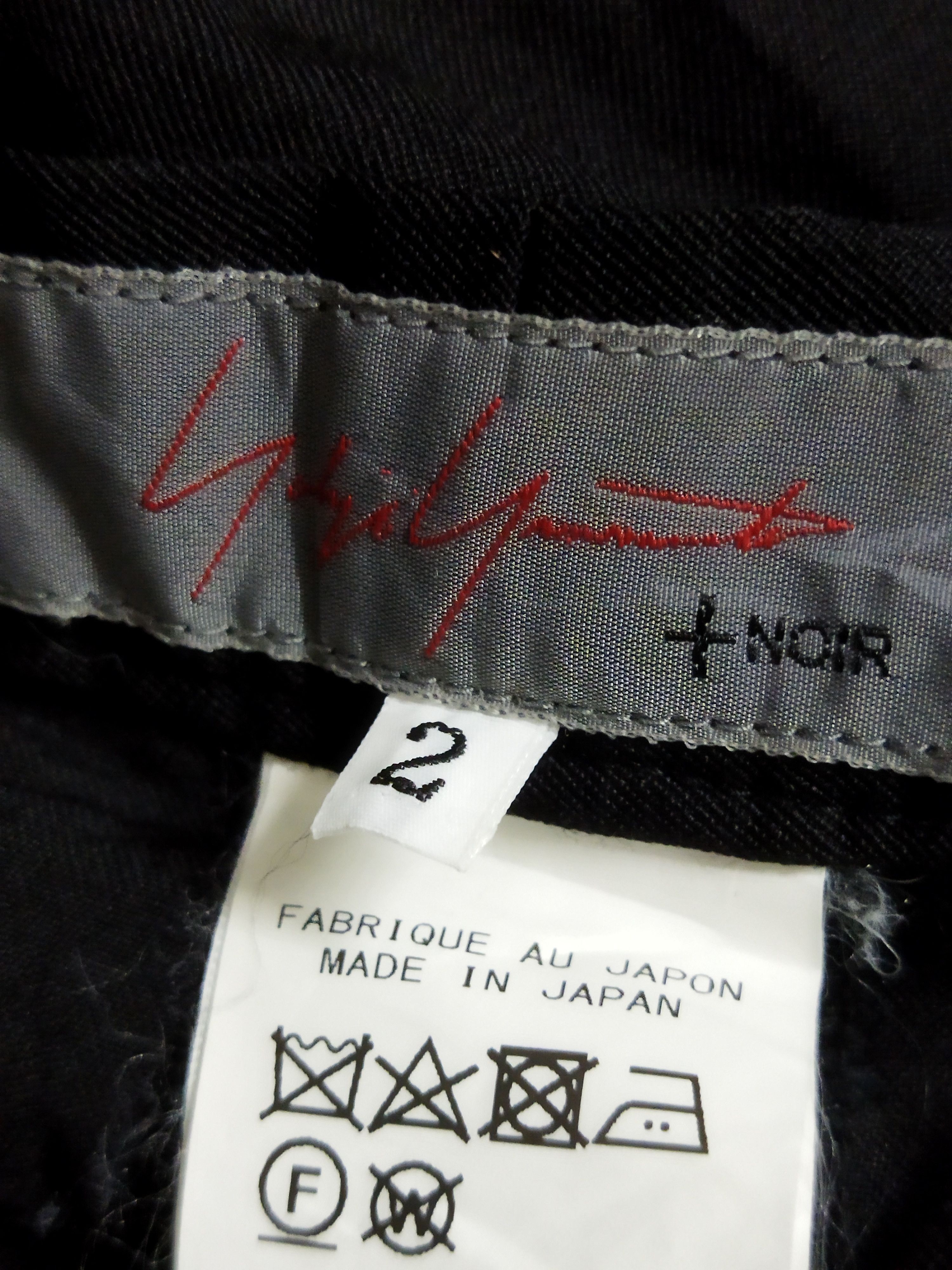 Yohji Yamamoto Yohji Yamamoto Noir Wide Pants Size 29" - 5 Thumbnail