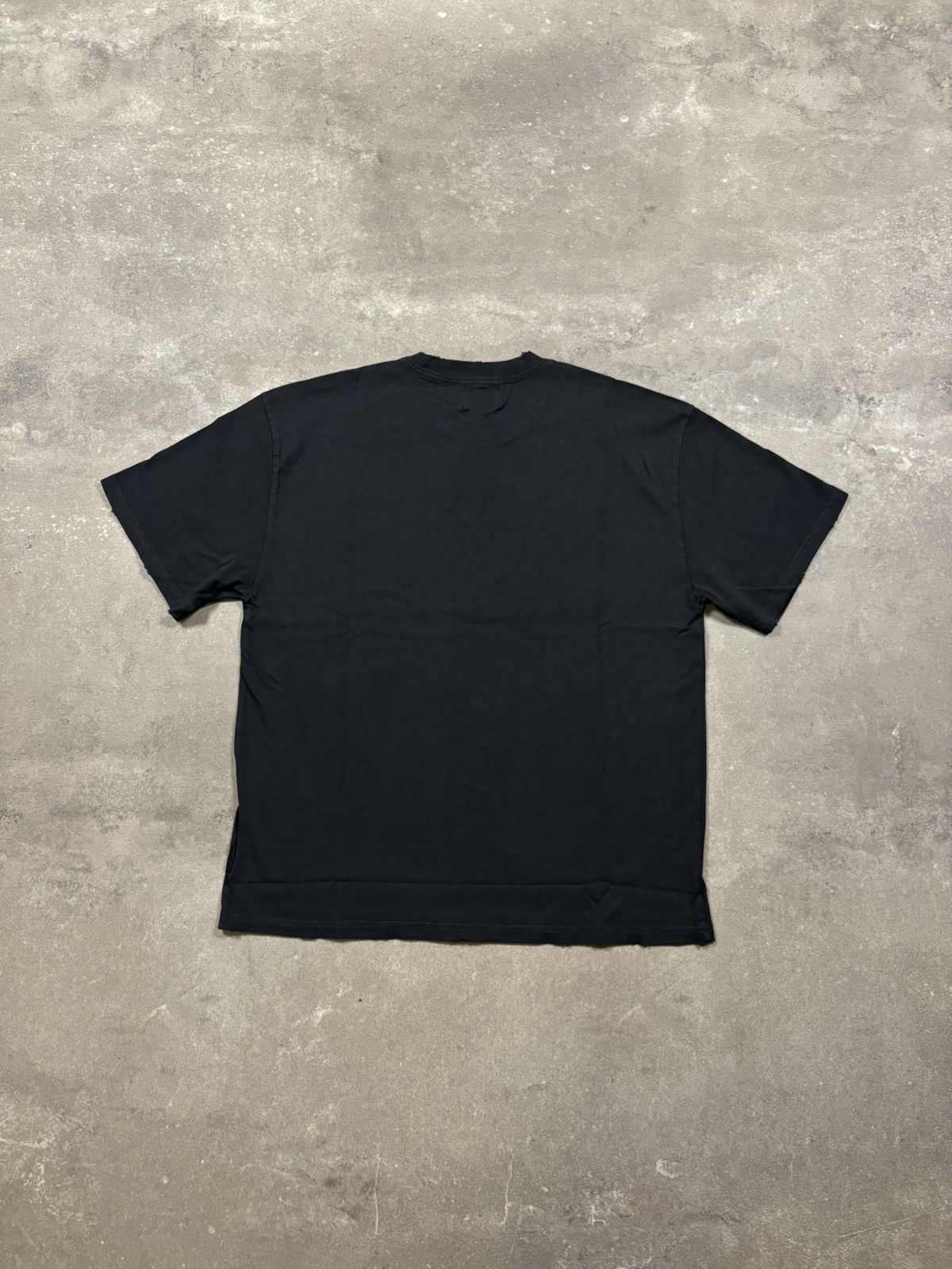 Vintage WARMAN AGGRESSIV DOG GRAPHIC TEE, WASHED BLACK Size US XL / EU 56 / 4 - 5 Thumbnail