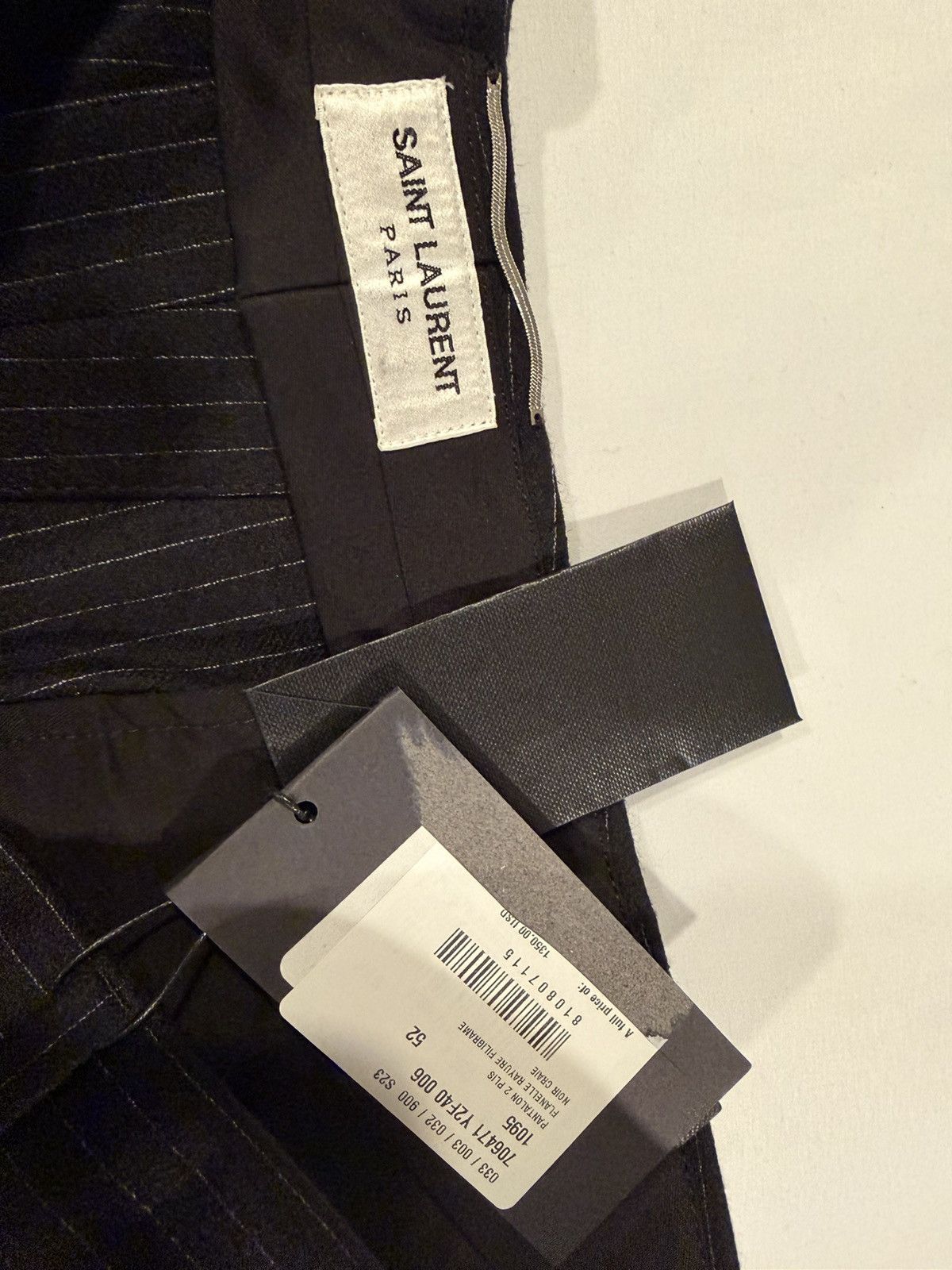 Saint Laurent Paris Saint laurent mens 2022 striped pants. 52/36. $1350 Size US 36 / EU 52 - 5 Thumbnail
