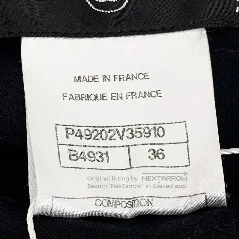 Chanel Chanel Black Cotton Women's Jacket . Size XS / US 0-2 / IT 36-38 - 7 Thumbnail