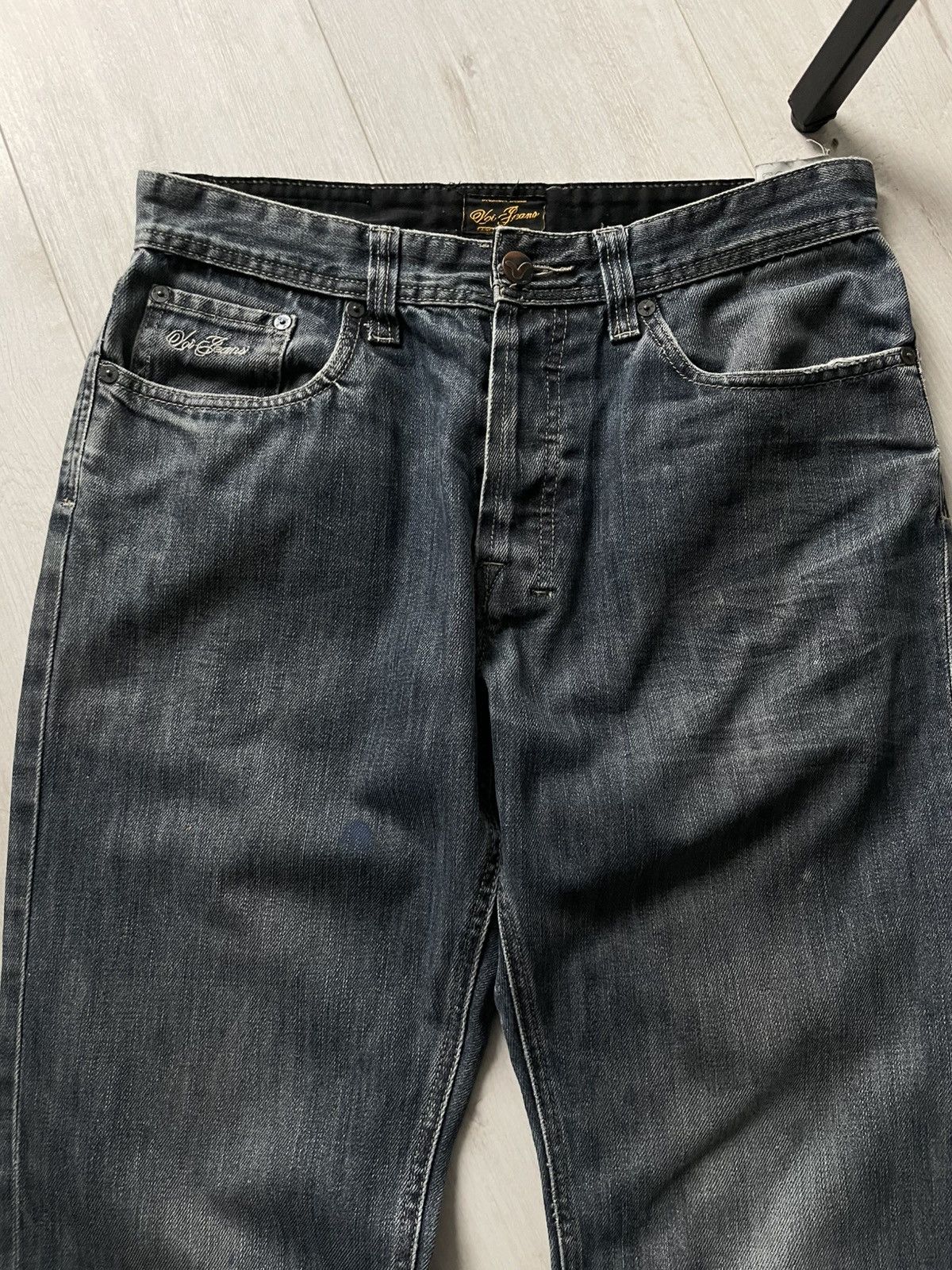 Voi Jeans Vintage Y2K Voi Jeans Denim 00’s Strass Logo Pants RARE Size US 32 / EU 48 - 4 Thumbnail