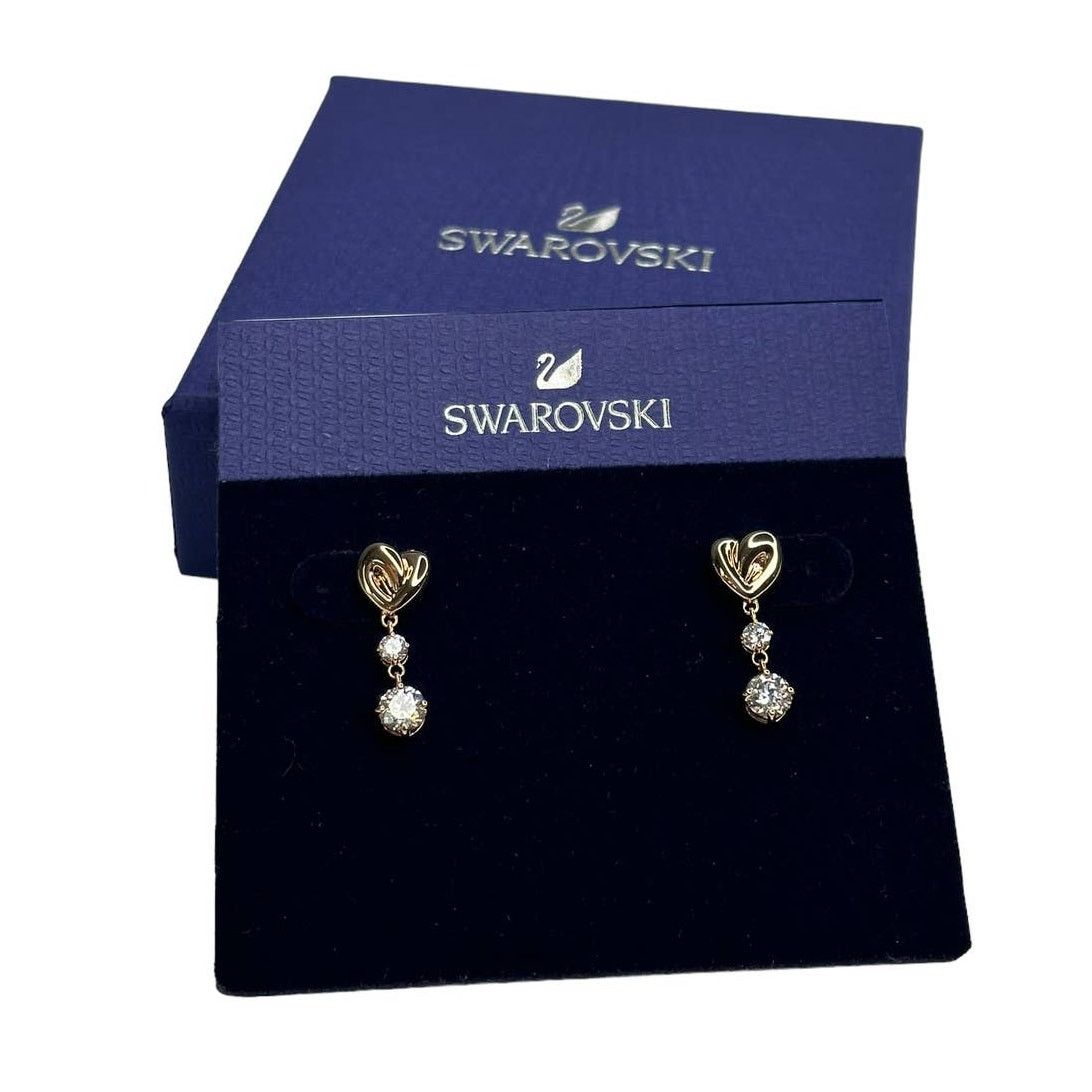 Swarovski Swarovski Lifelong Heart drop earrings and Necklace Size ONE SIZE - 7 Thumbnail