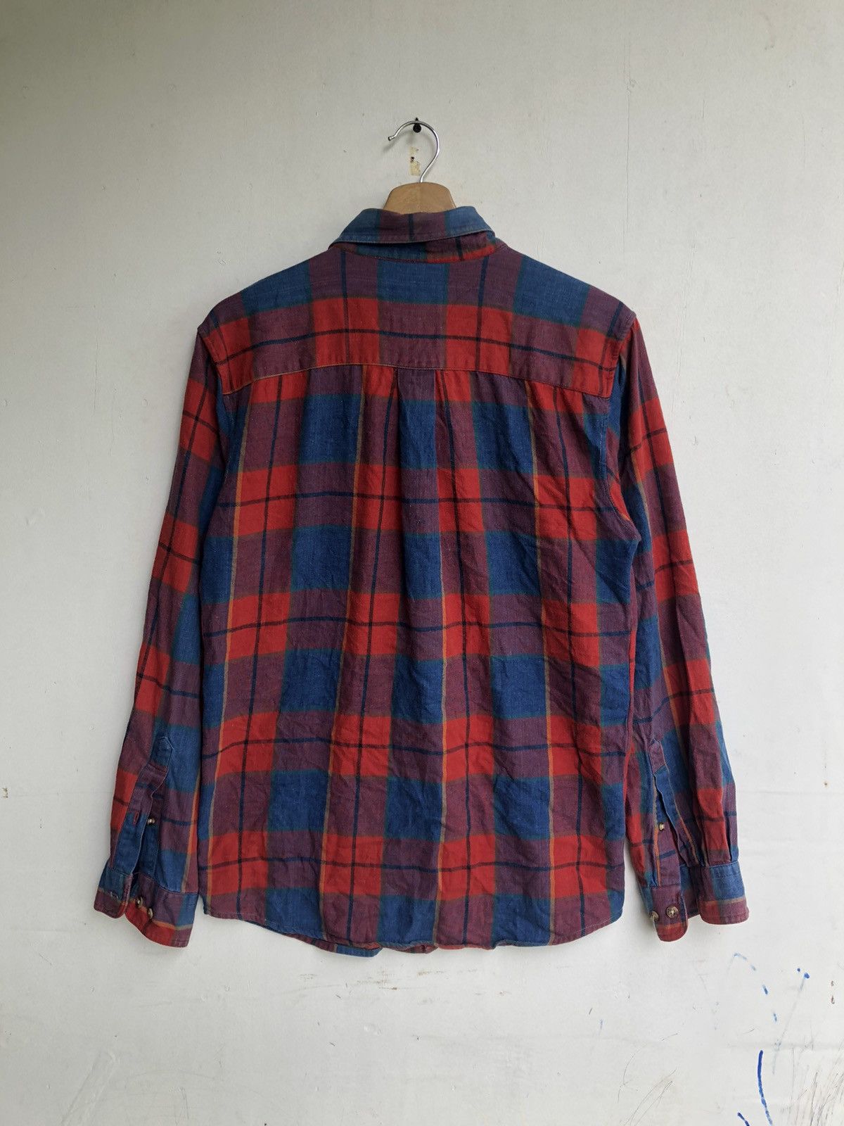 Hunt Club × Japanese Brand × Vintage Vintage 90’s Hunt Club Flannel Button Up Size US L / EU 52-54 / 3 - 2 Thumbnail