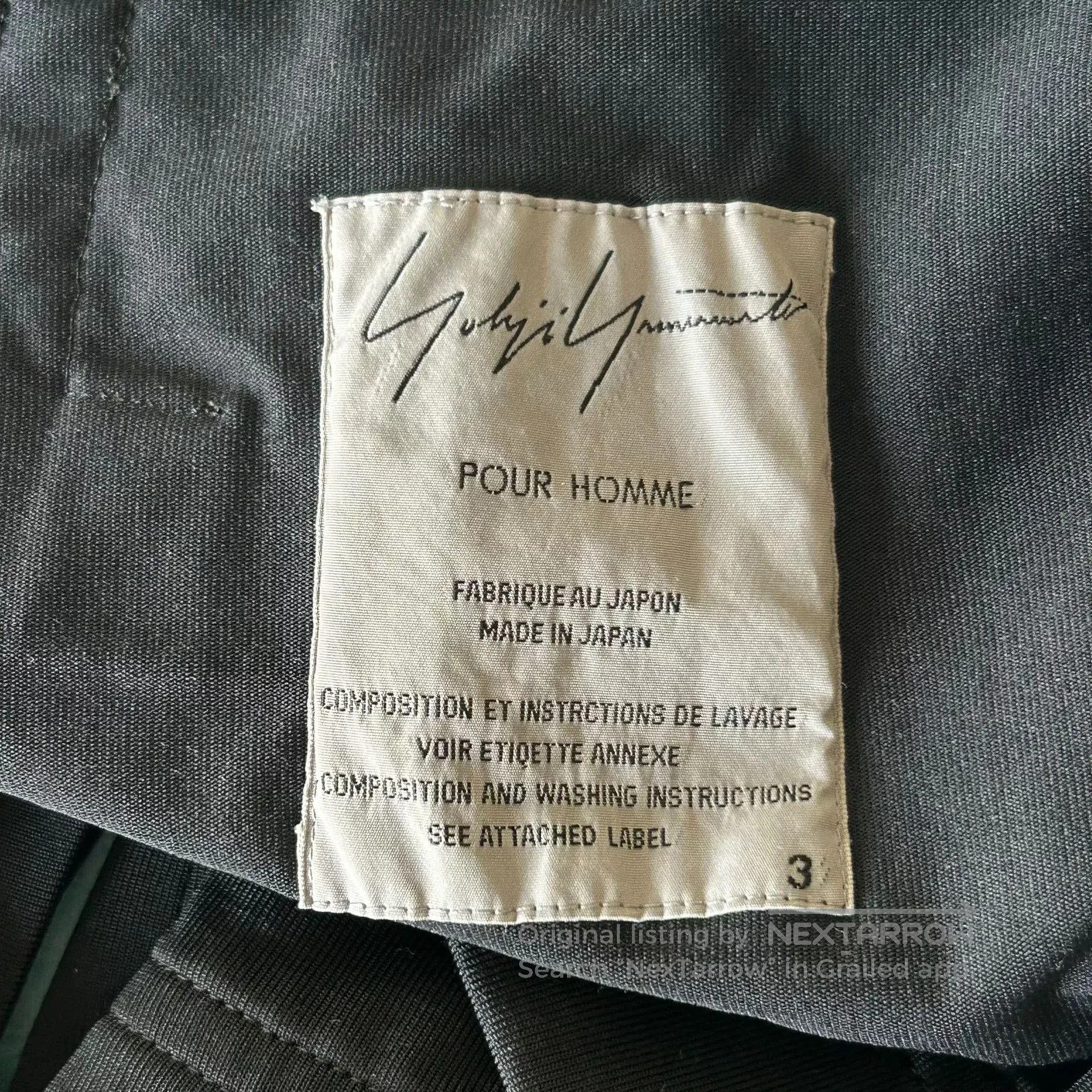 Yohji Yamamoto yohji yamamoto zipper short jacket. Size M / US 6-8 / IT 42-44 - 6 Thumbnail