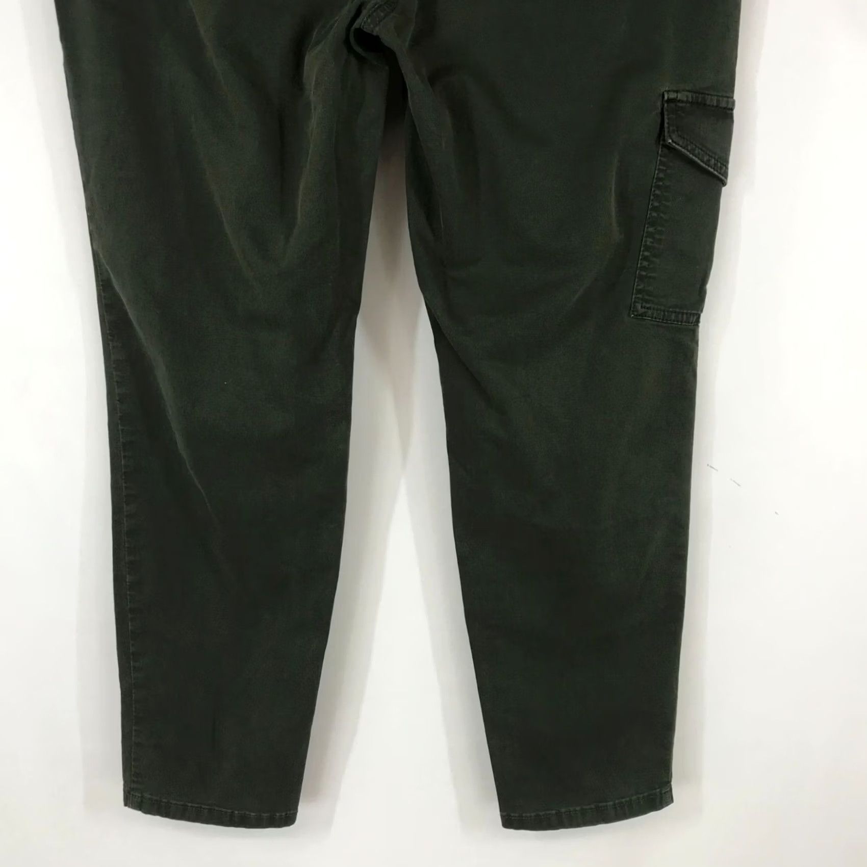 J. Jill J. Jill WOMEN'S 14 OLIVE COTTON BLEND CARGO PANTS Jeans Straight Womens 14 OLIVE Regular Size 14 Size 36" / US 14 / IT 50 - 6 Thumbnail