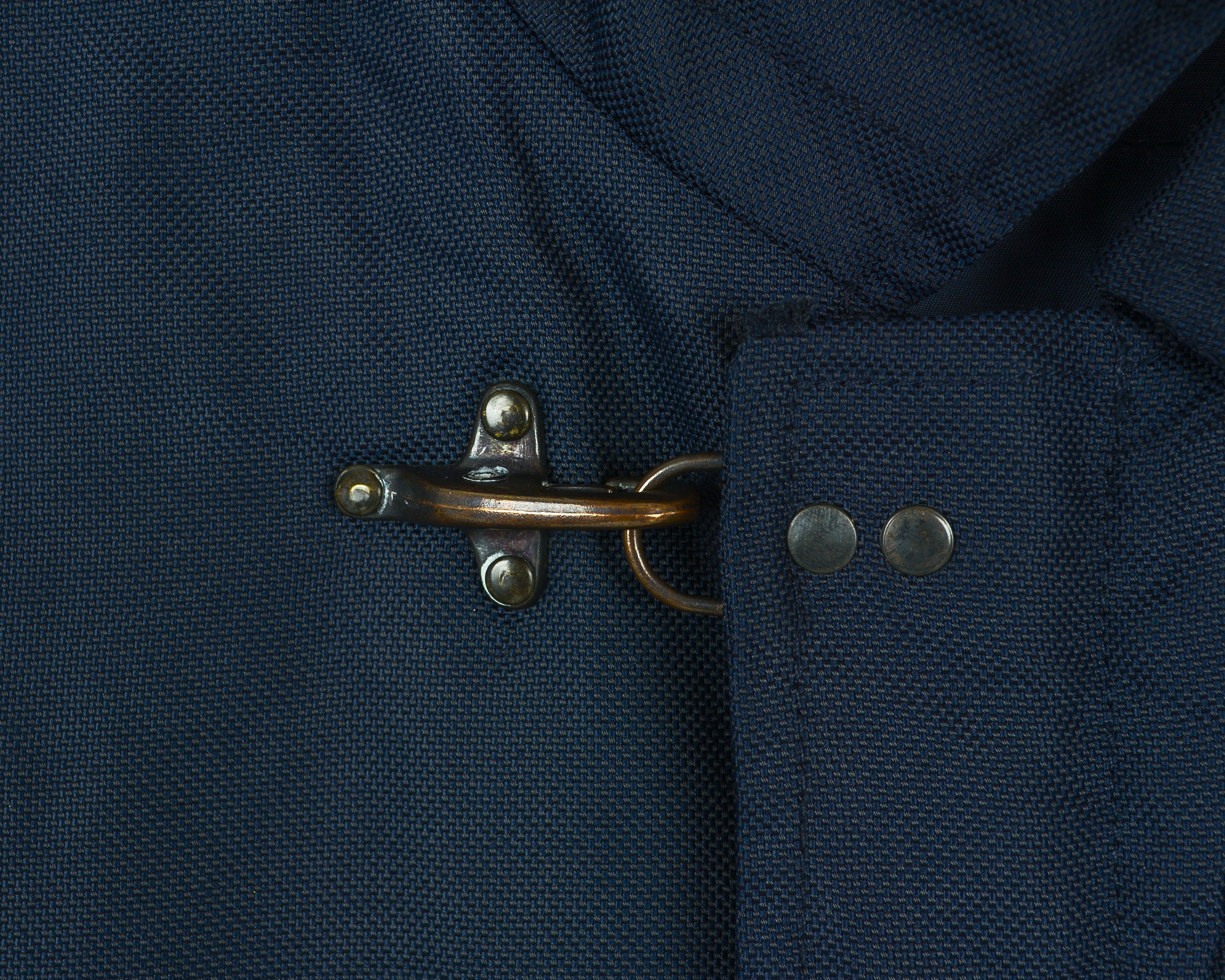 Massimo Dutti Man Jacket L Thick Lined Coat Rain Work Casual Navy Office Size US L / EU 52-54 / 3 - 3 Thumbnail