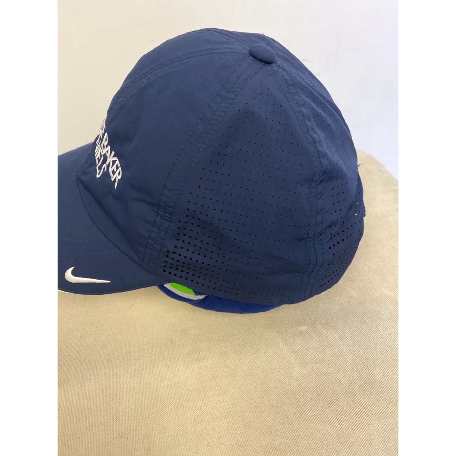 Nike Nike Golf Baseball Cap Adjustable One Size Blue Faegre Baker Daniels Logo Unisex Adults Size ONE SIZE - 3 Thumbnail