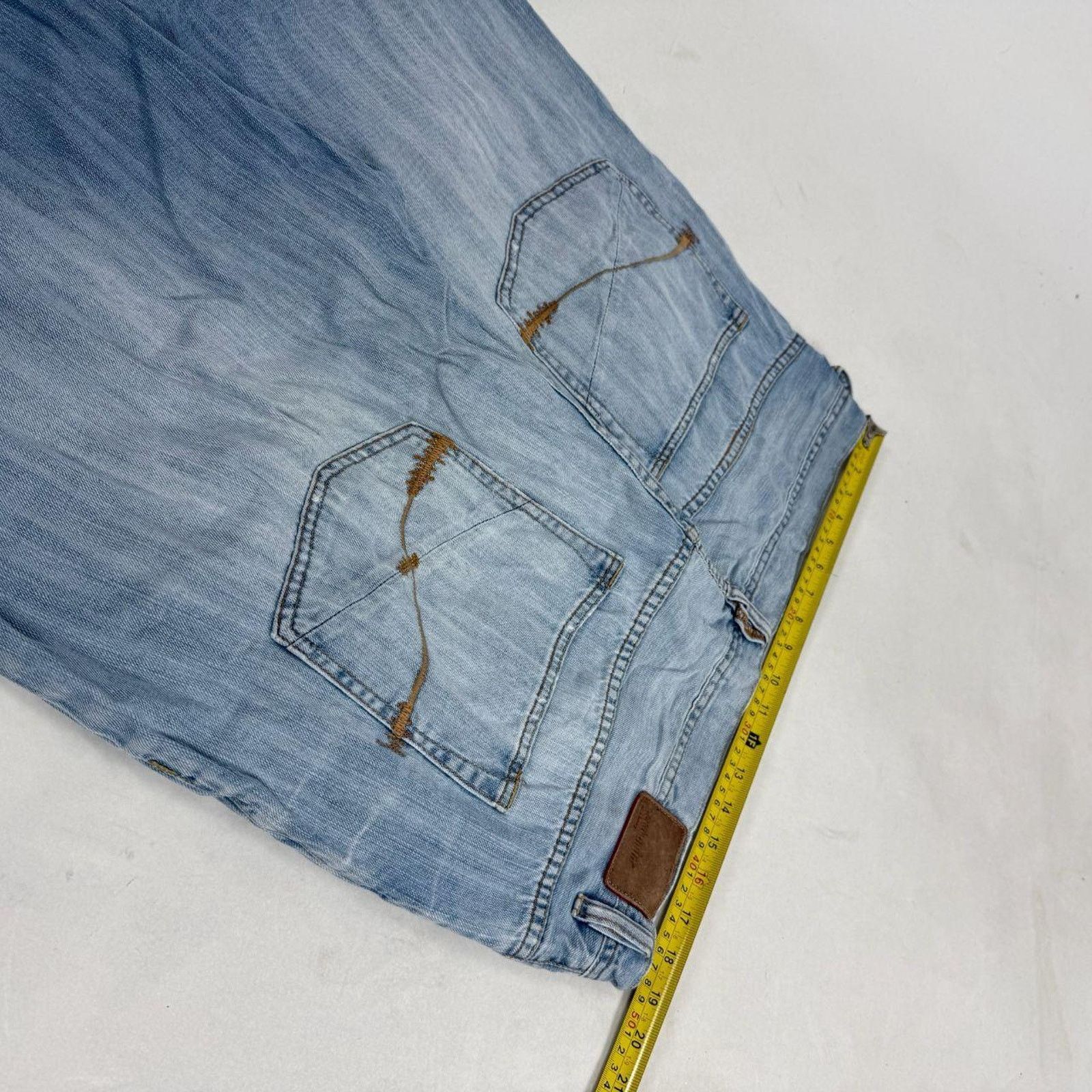 Ecko Unltd. × JNCO × Vintage Vintage y2k grunge ecko unltd skater baggy wide leg jeans Size US 38 / EU 54 - 5 Thumbnail