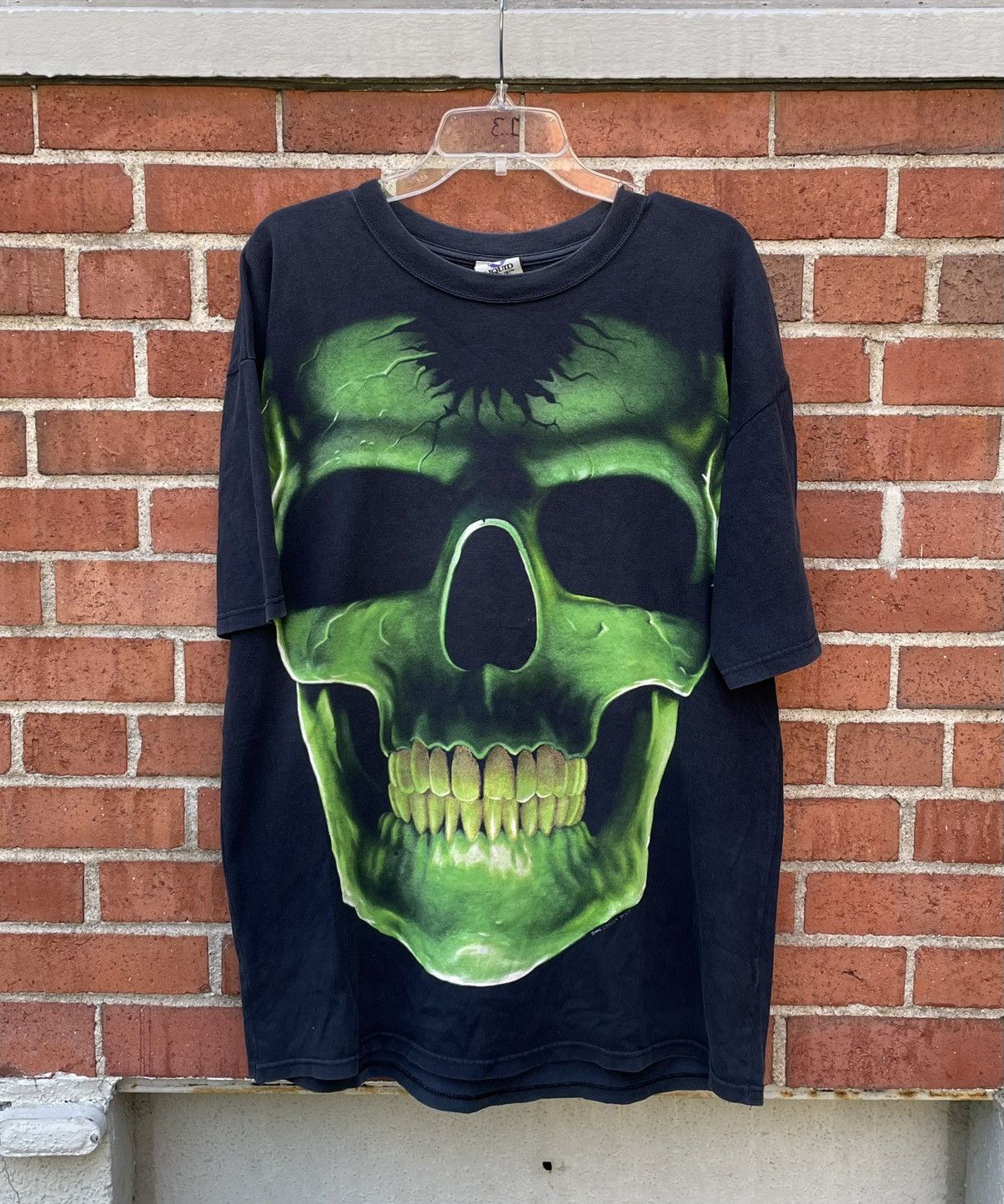 Liquid Blue Vintage Liquid Blue Skull Full Print T-Shirt 1999 Size XL Size US XL / EU 56 / 4 - 1 Thumbnail