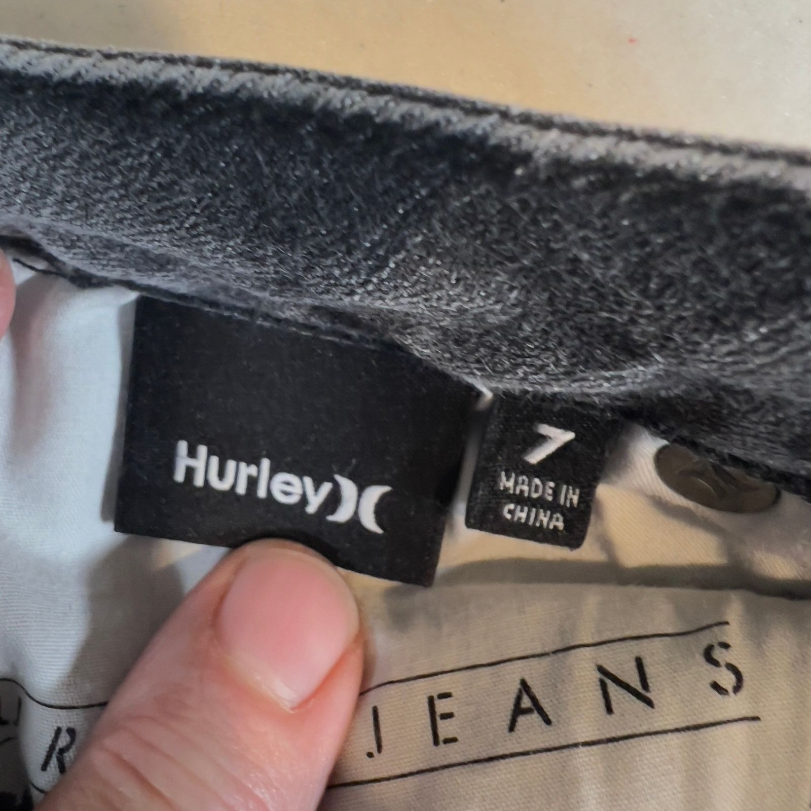 Hurley Hurley 90 Denim Legging Woman 28W 30L Sz 7 Low Rise STRETCH Size 28" / US 6 / IT 42 - 2 Thumbnail