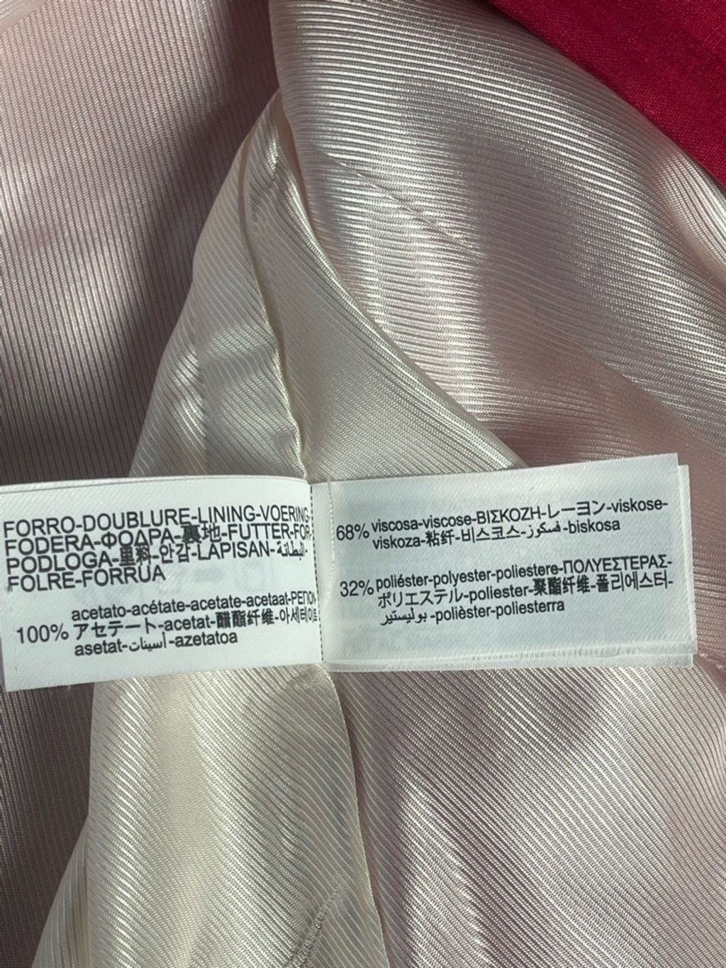 Zara ZARA Blazer Wrinkle Effect Belted fuchsia M Dopamine Glam Size M / US 6-8 / IT 42-44 - 11 Thumbnail