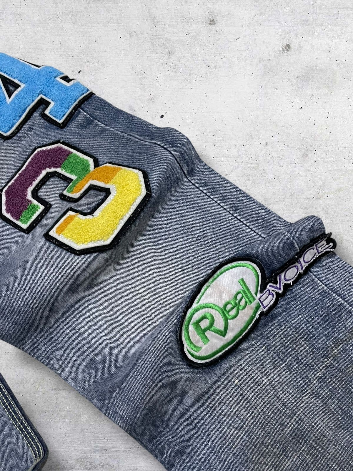 Japanese Brand VINTAGE REAL BVOICE JAPAN DESIGNER 90S OG STREETWEAR PATCH Size US 32 / EU 48 - 8 Thumbnail