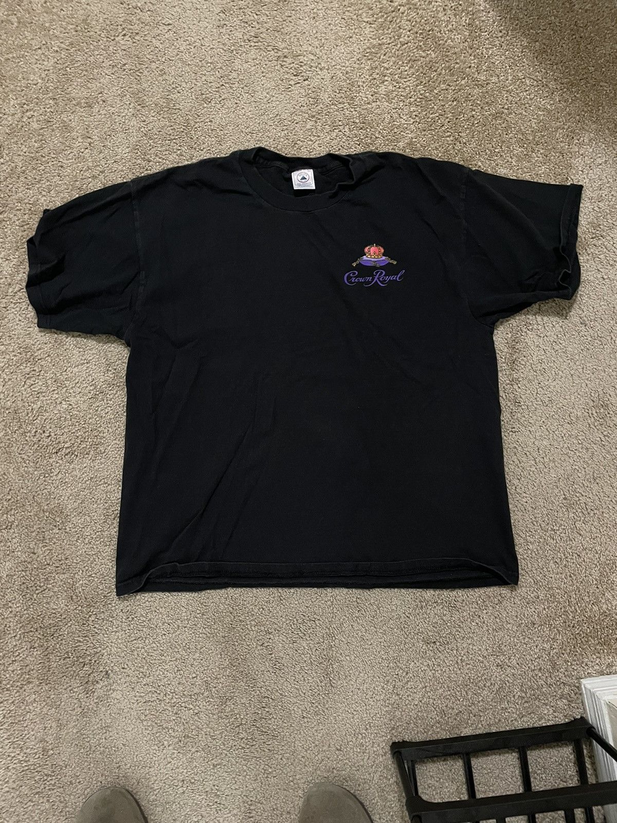 Delta Boxy Crown Royal Whiskey T-Shirt Size US XL / EU 56 / 4 - 1 Thumbnail
