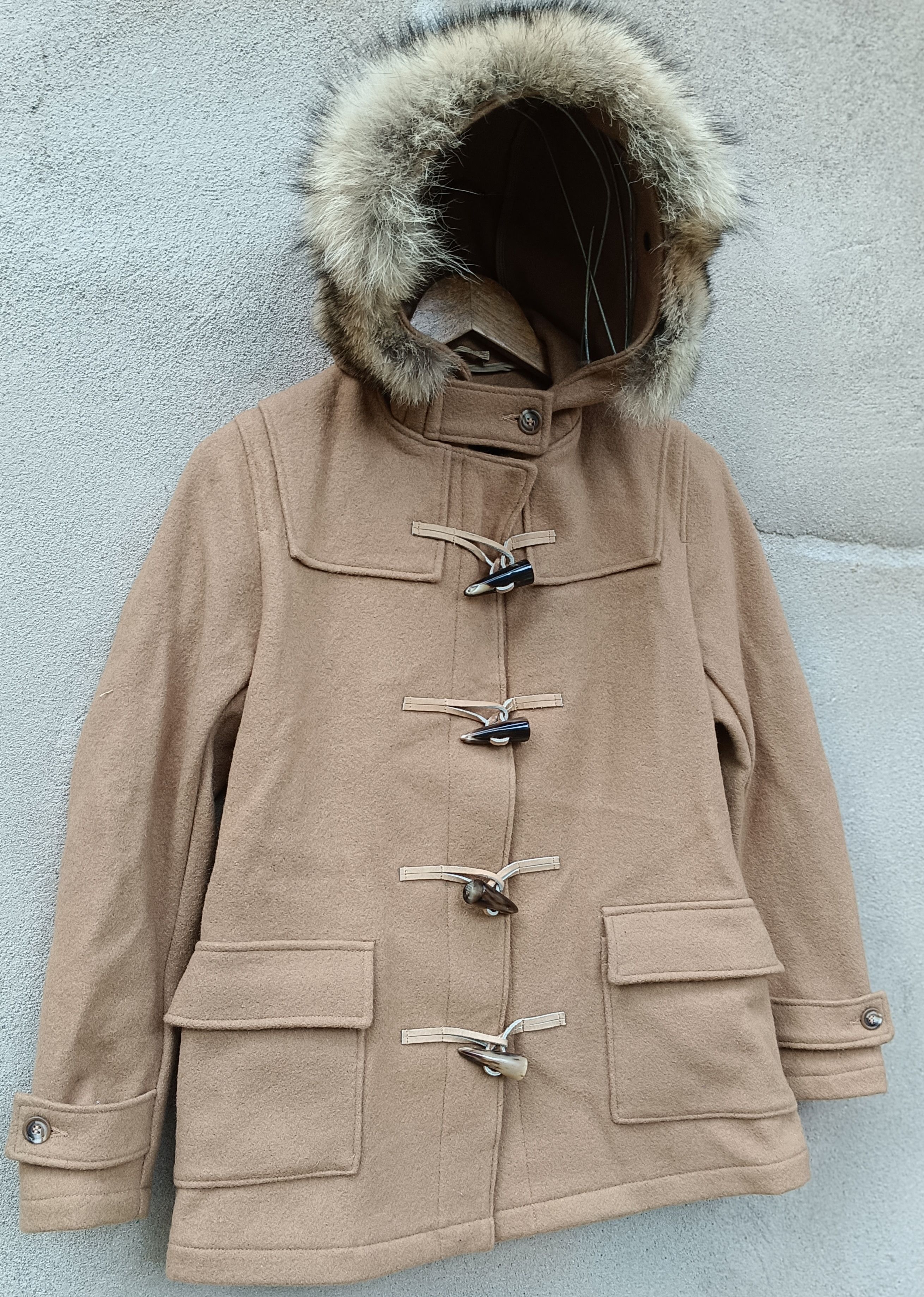 Fidelity × If Six Was Nine × Le Grande Bleu (L.G.B.) Fidelity Fur Coyote Hood Toggle Coat Size US M / EU 48-50 / 2 - 8 Thumbnail