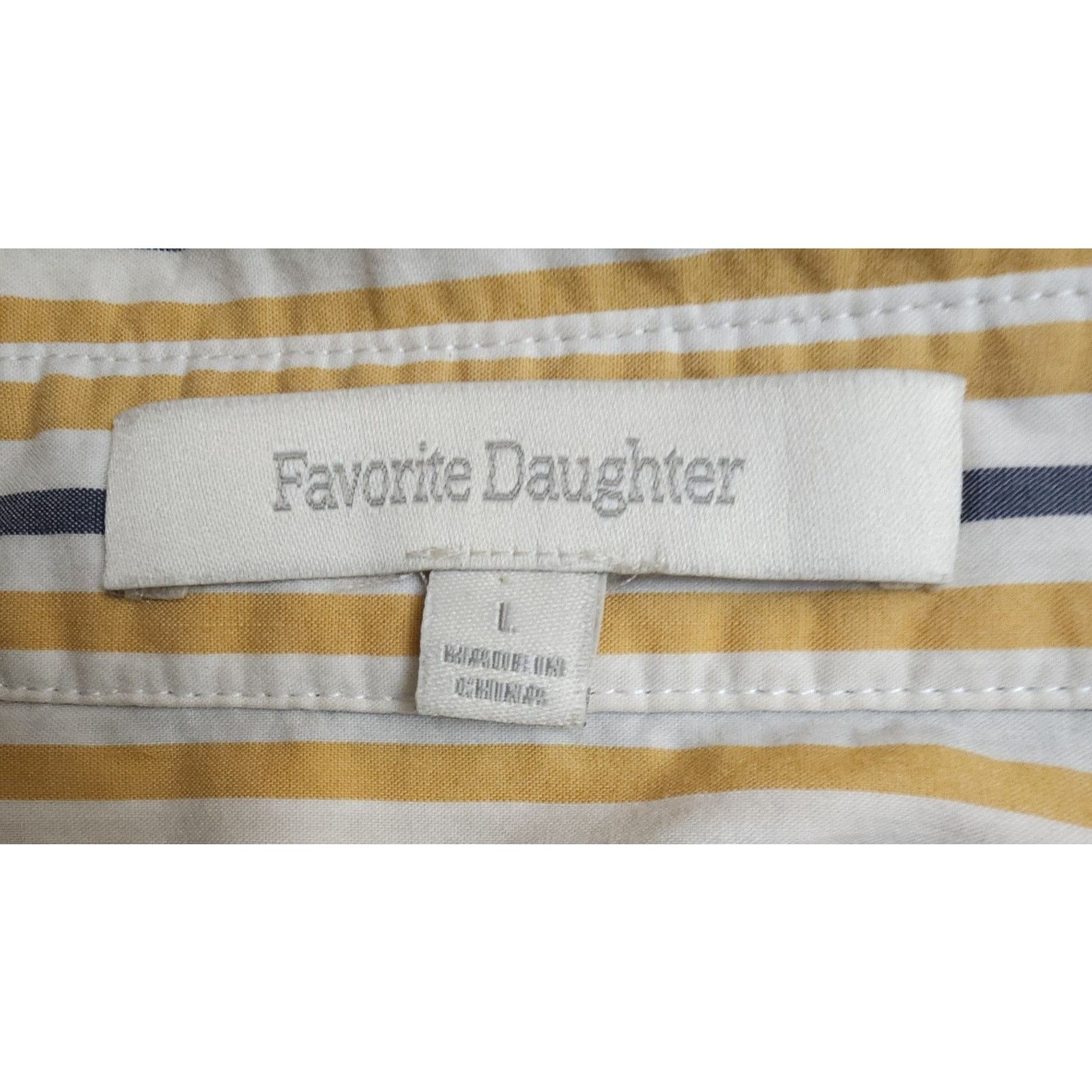 Other Favorite Daughter Ex Boyfriend Oversized Shirt Pinstripe L Size L / US 10 / IT 46 - 10 Thumbnail