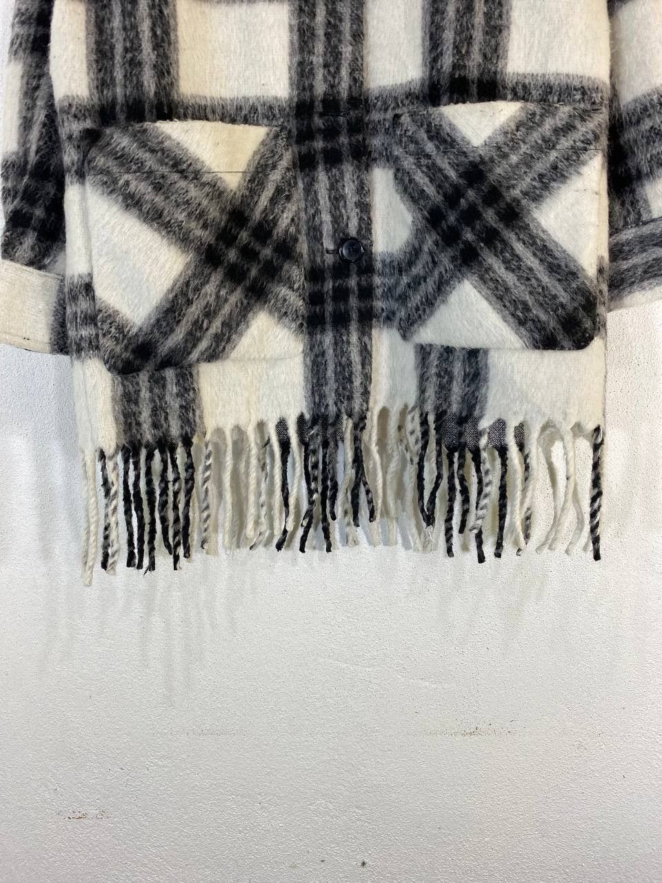 If Six Was Nine zara button jacket shadow plaid very nice design Size US XS / EU 42 / 0 - 3 Thumbnail
