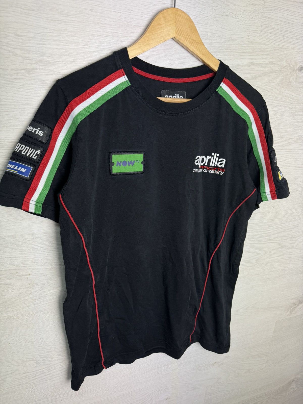 Vintage Aprilia Racing Team Gresini T Shirt Moto Vintage Size US L / EU 52-54 / 3 - 2 Thumbnail