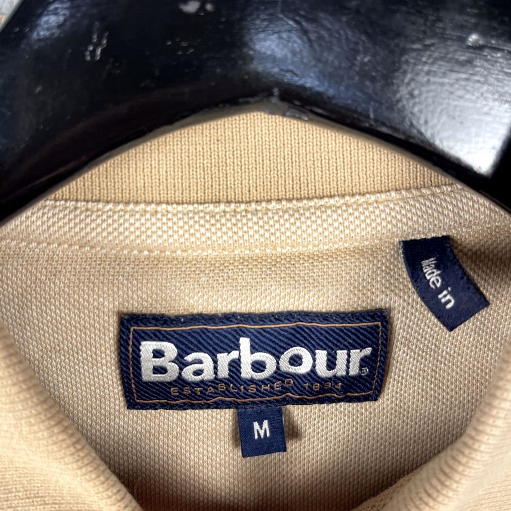 Barbour Barbour Polo Shirt Women Medium Sand Stripe Cotton Short Sleeve Collared Beigepreppy Classic Sports Size M / US 6-8 / IT 42-44 - 5 Thumbnail