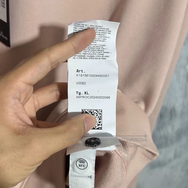 Stone Island Stone Island Round Neck Sweatshirt, Basic Sweatshirt, Pink Size US XL / EU 56 / 4 - 8 Thumbnail