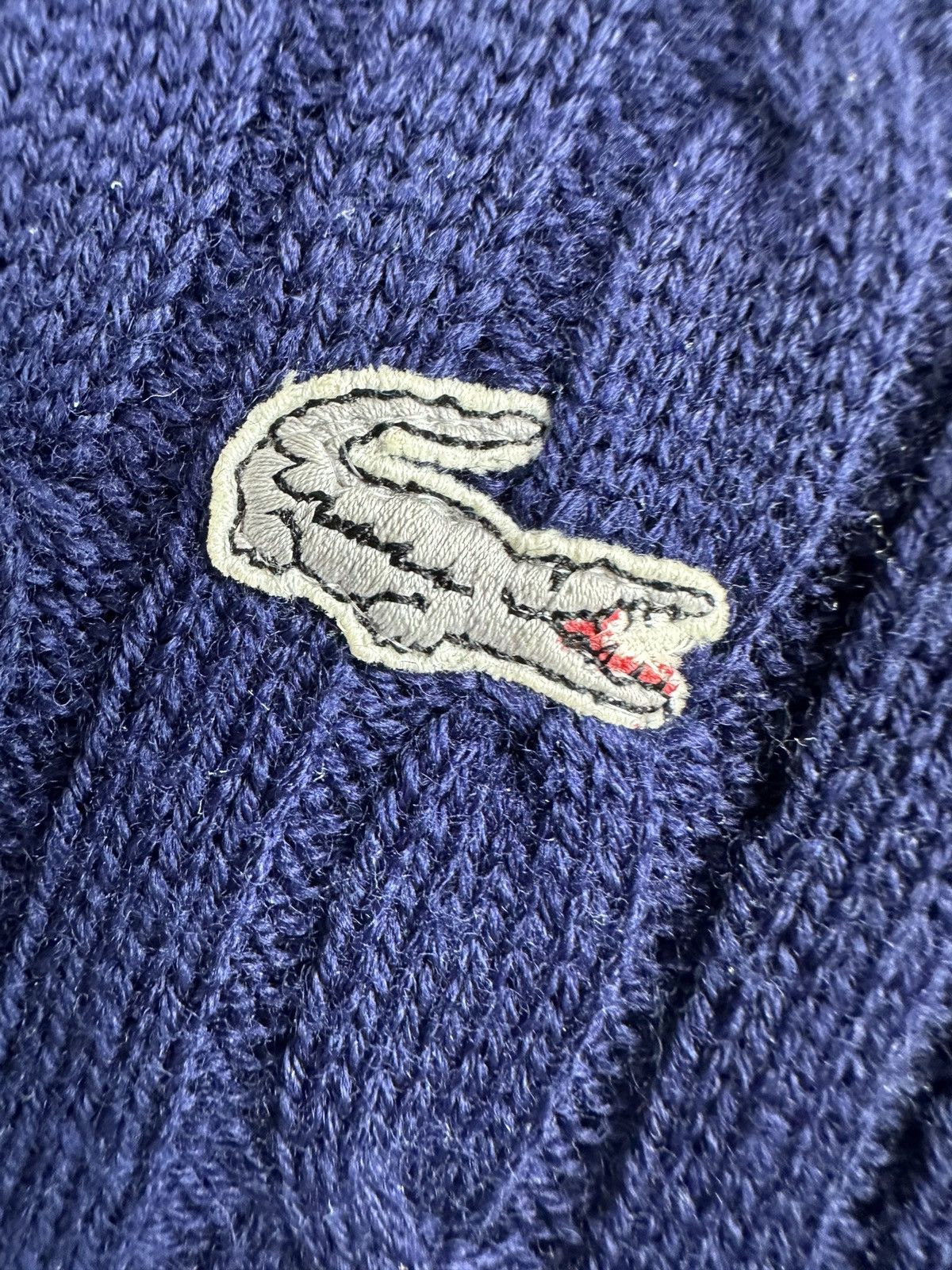 Lacoste × Vintage Chemise Lacoste Vintage Knitwear Sweatshirt Golf Size US L / EU 52-54 / 3 - 3 Thumbnail