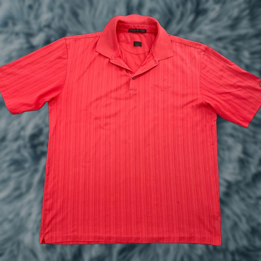 Nike VINTAGE Nike Tiger Woods Shirt Adult Large Red Pink Short Sleeve Golf Hualalai L Nike Tiger Woods Shirt Size US L / EU 52-54 / 3 - 1 Thumbnail