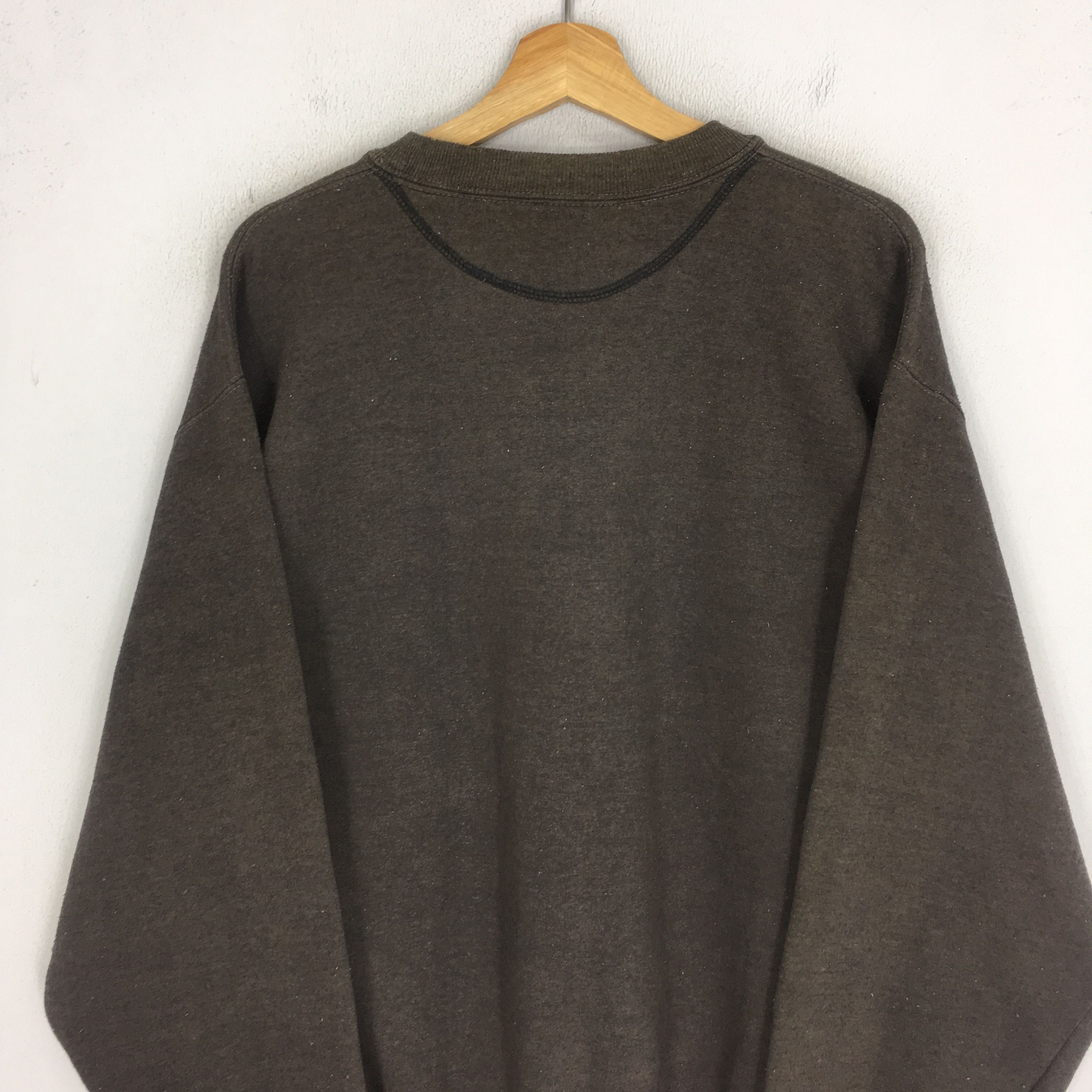 USA Olympics Vintage 90's Yoo-neek Faded Black Sweatshirt -15 Size US L / EU 52-54 / 3 - 9 Thumbnail