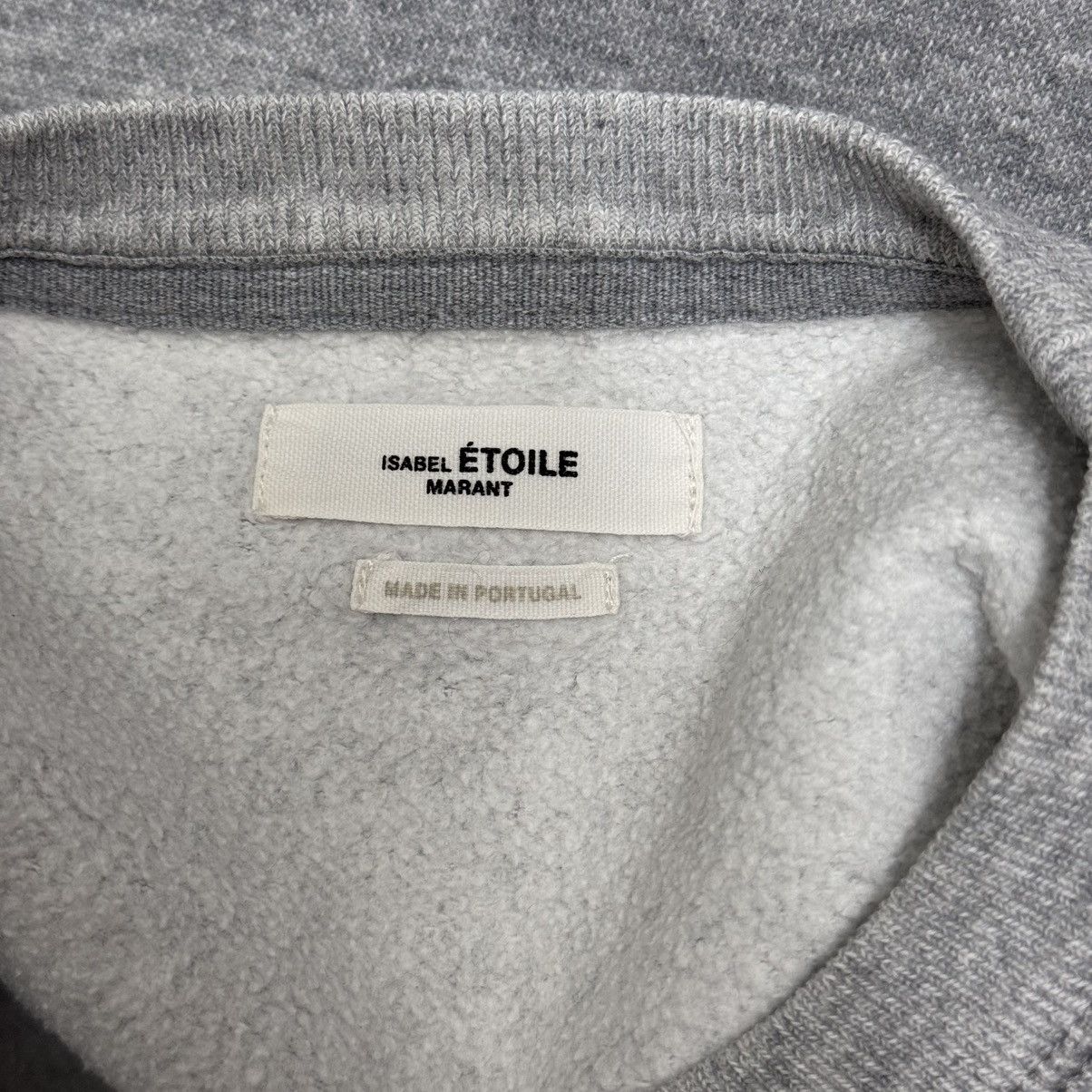 Isabel Marant Etoile Isabel Marant Etoile Big Logo Sweatshirt Size S / US 4 / IT 40 - 8 Thumbnail