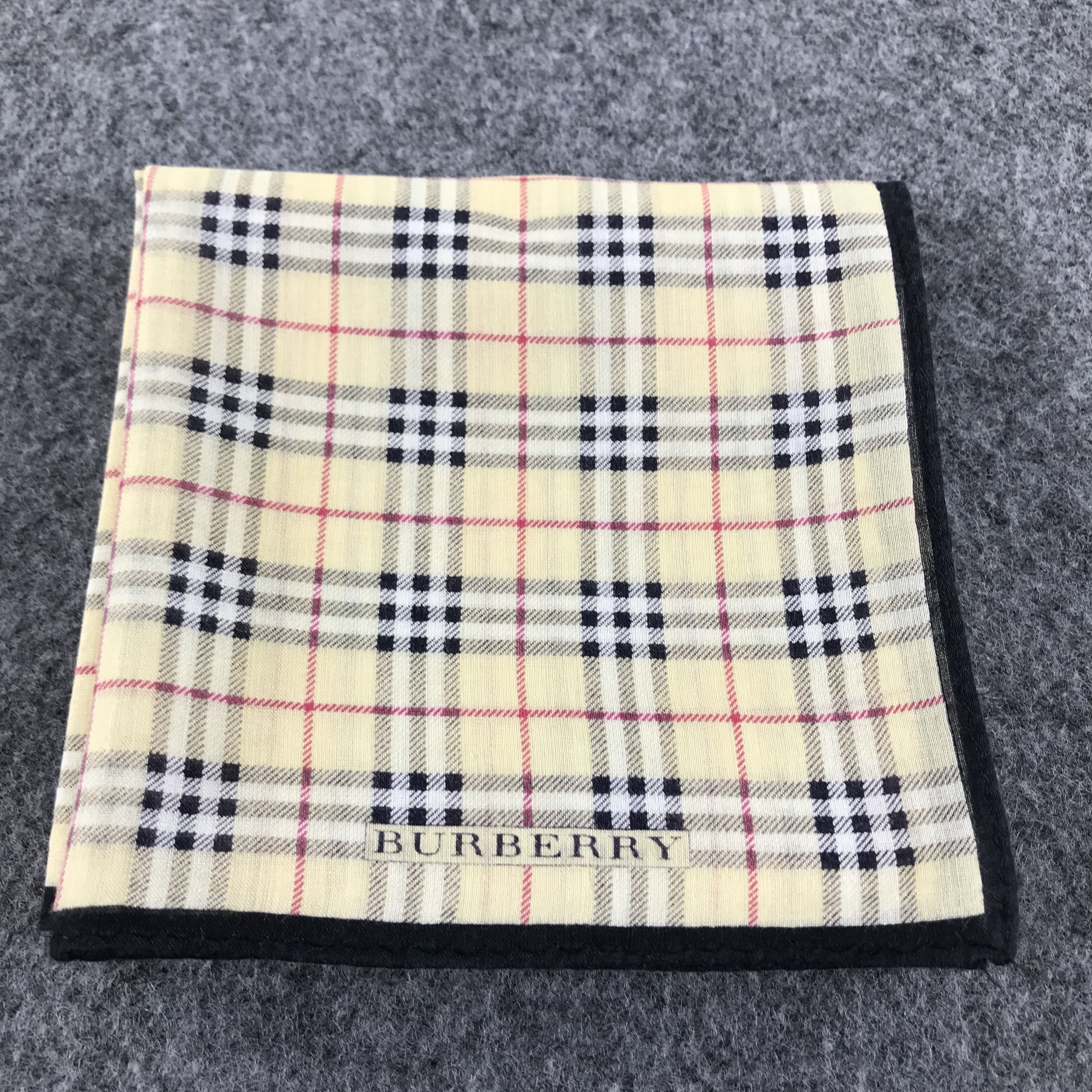 Burberry Burberry Handkerchief Bandana Neckerchief H396 Size ONE SIZE - 6 Thumbnail