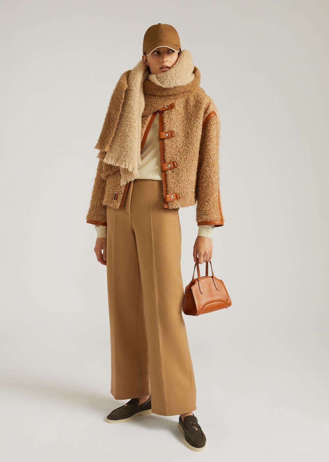 Loro Piana o1srvl11e0125 FAM8539 Carina Jacket in Brown Size S / US 4 / IT 40 - 4 Thumbnail