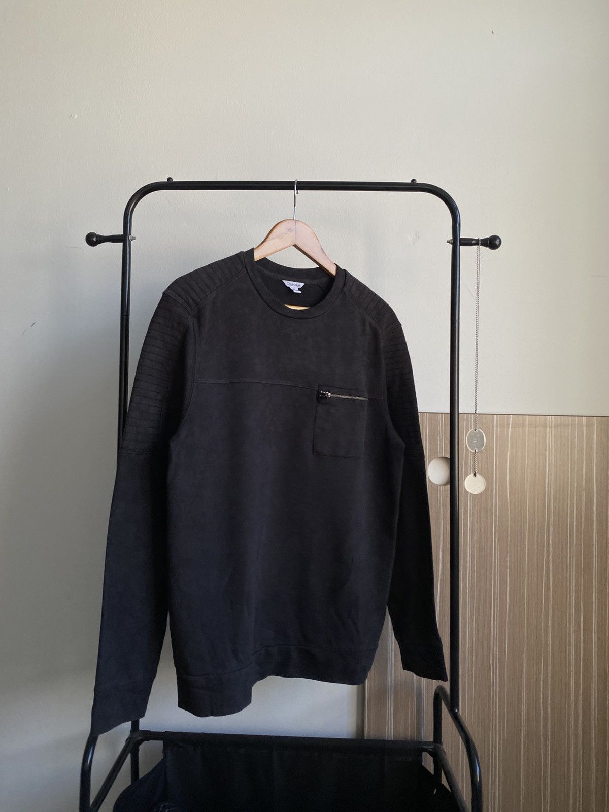 Calvin Klein Calvin Klein Double Line Shoulder Pad Long sleeve shirt Size US M / EU 48-50 / 2 - 5 Thumbnail