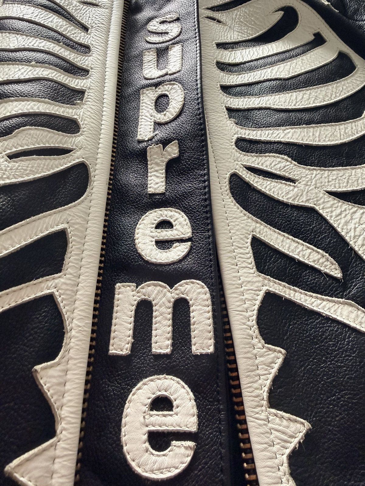 Supreme × Vanson Leathers Supreme Vanson Bones Leather jacket Size US M / EU 48-50 / 2 - 6 Thumbnail