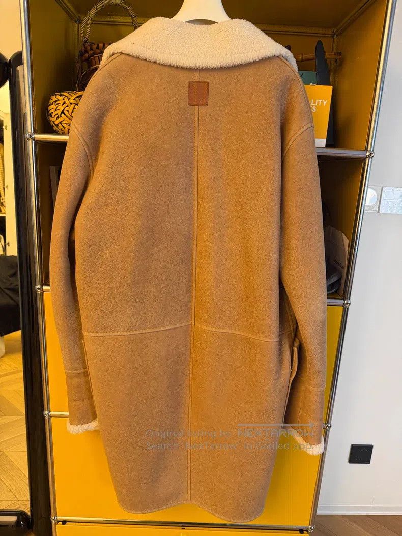 Loewe Loewe Men's Fur-Trimmed Full-Length Coat Size US S / EU 44-46 / 1 - 4 Thumbnail