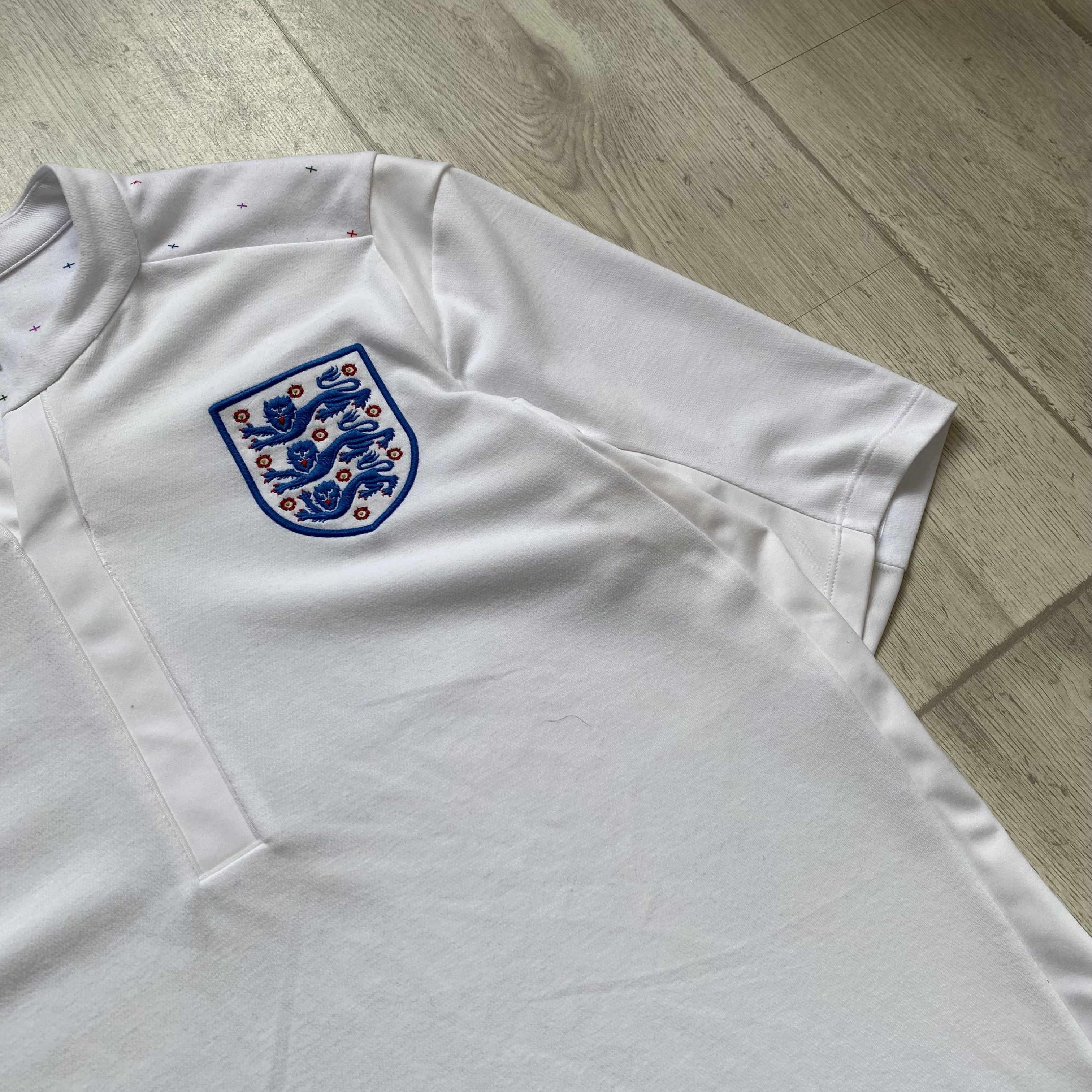 Umbro ⚽️Umbro Blockore England National Football Jersey Soccer Size US L / EU 52-54 / 3 - 5 Thumbnail