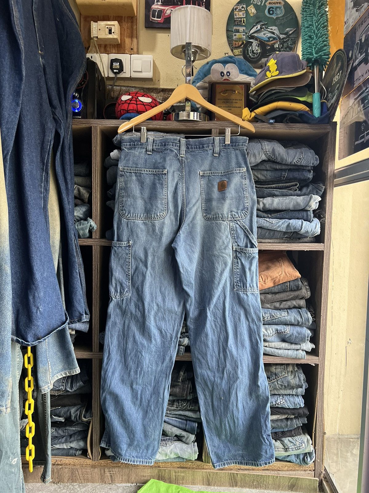 Carhartt 🔥Very Rare Vintage Carhartt Samples Carpenter Pant Size US 33 - 1 Thumbnail