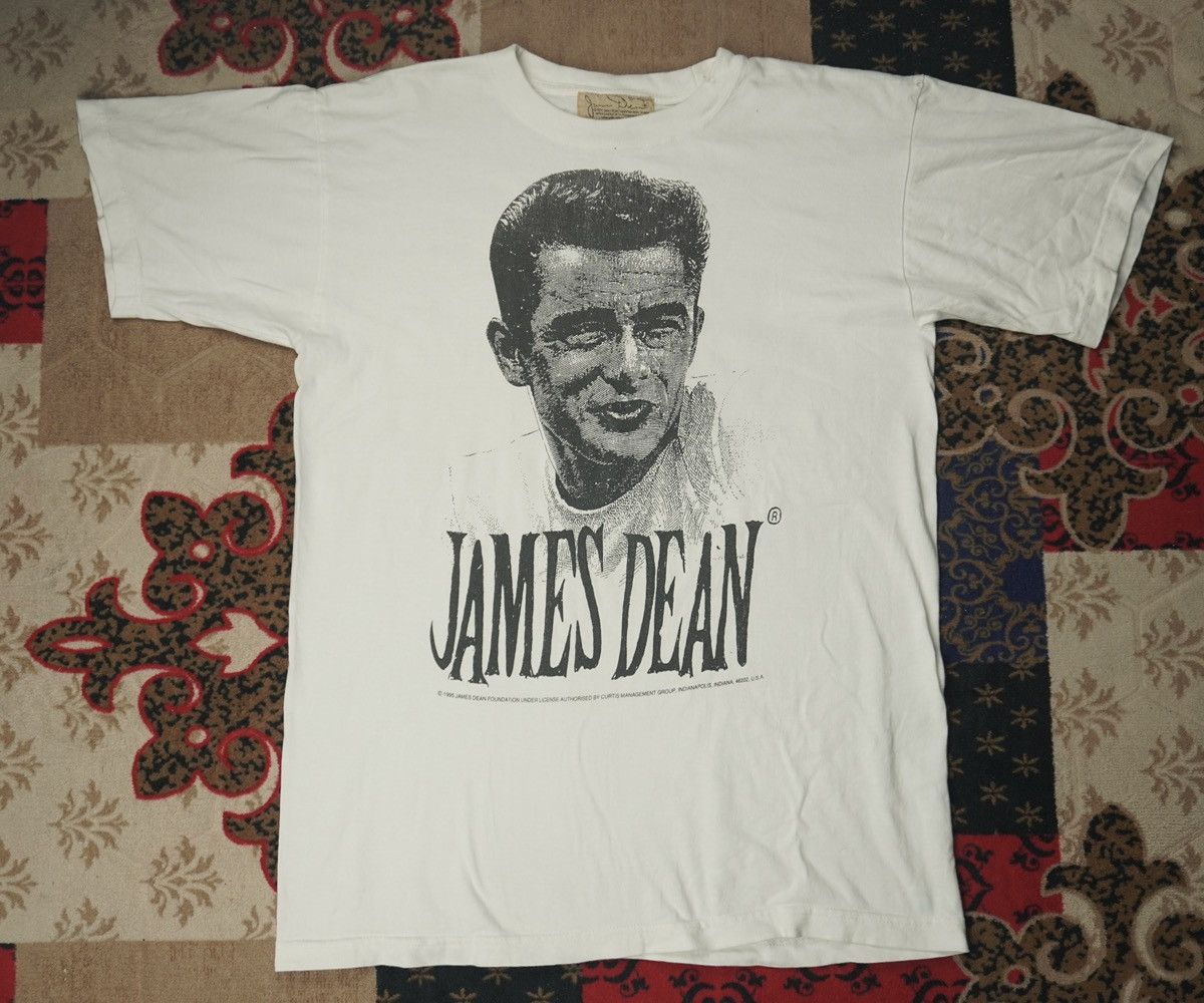 Vintage Vintage James Dean potrait tee Size US L / EU 52-54 / 3 - 1 Thumbnail