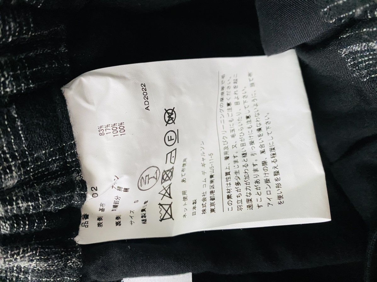 Comme des Garcons tao COMME des GARÇONS EMBROIDERED lace flannel culottes S Size 27" / US 4 / IT 40 - 8 Thumbnail