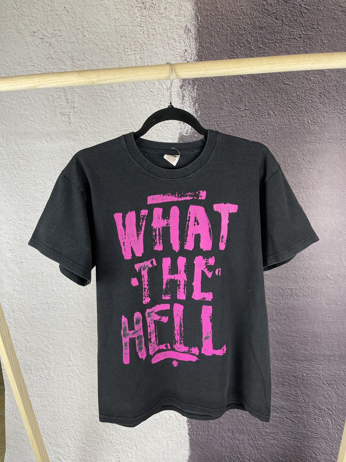 Fruit Of The Loom × Vintage FOTL vintage y2k Avril Lavigne What the Hell tee shirt Size US M / EU 48-50 / 2 - 1 Thumbnail