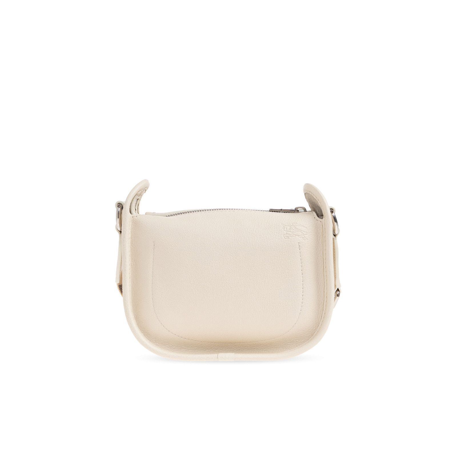 Burberry BURBERRY B Clip Mini Cream Leather Shoulder Bag New & Authen Size ONE SIZE - 2 Thumbnail