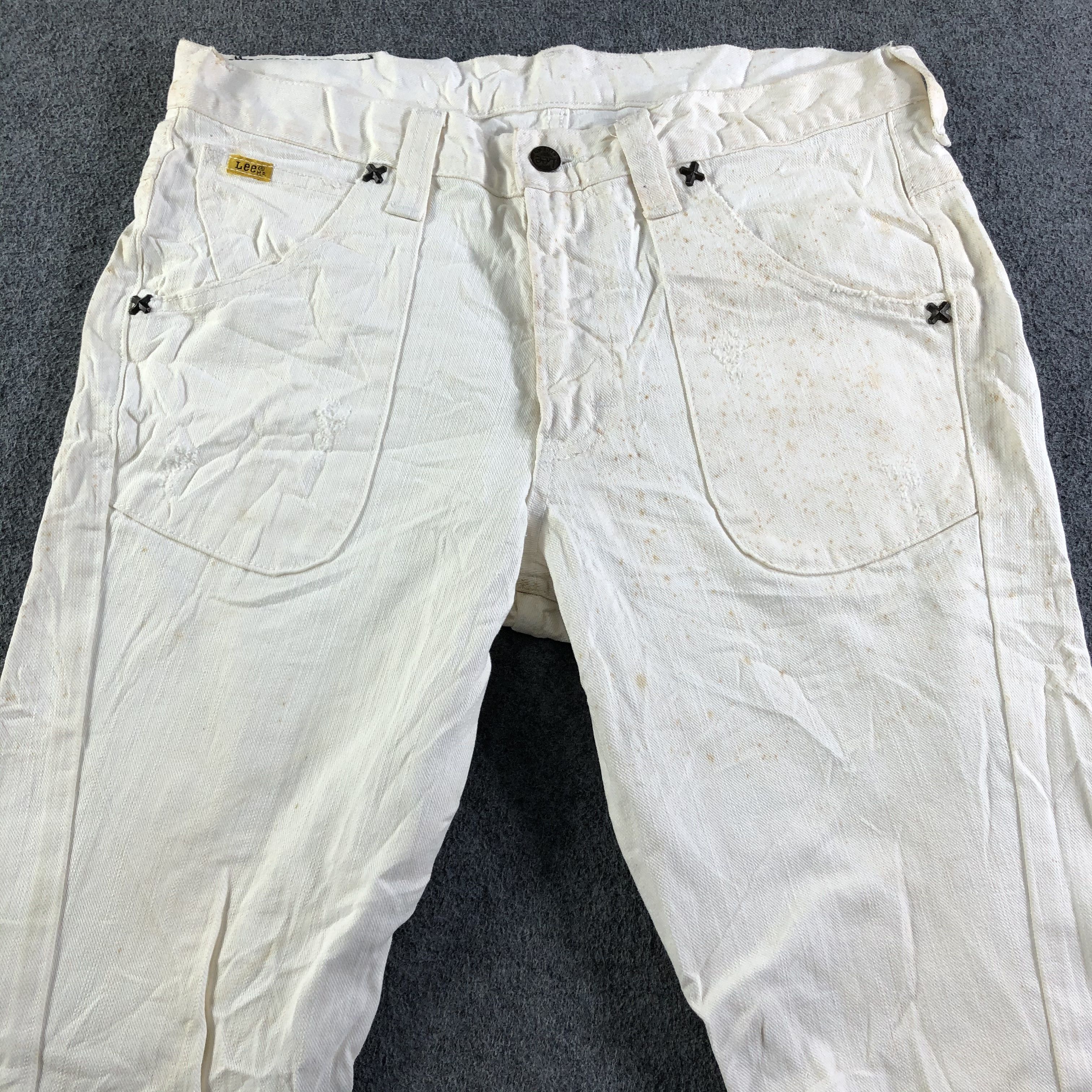 Lee Vintage Light Wash Lee Flare Jeans-J3990 Size US 34 / EU 50 - 3 Thumbnail